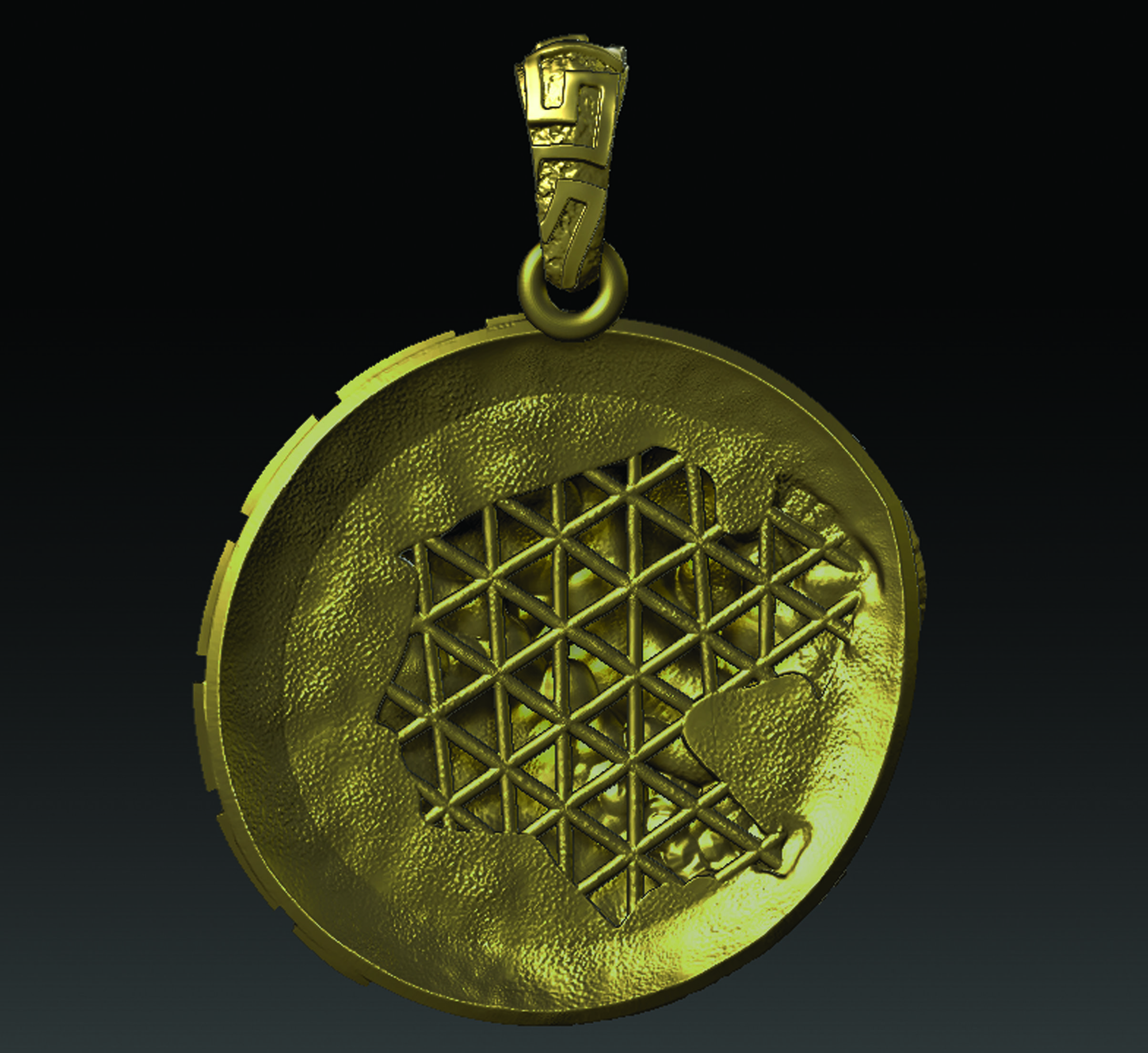 ATHENA NECKLACE  3D print model_5