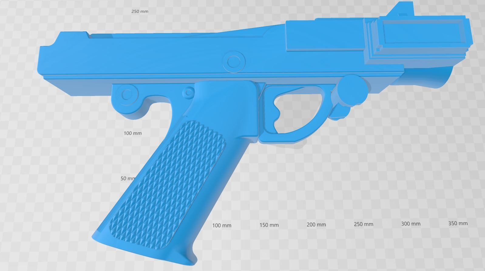 Star Wars DC-15s Clone Trooper Blaster 3D print model_6