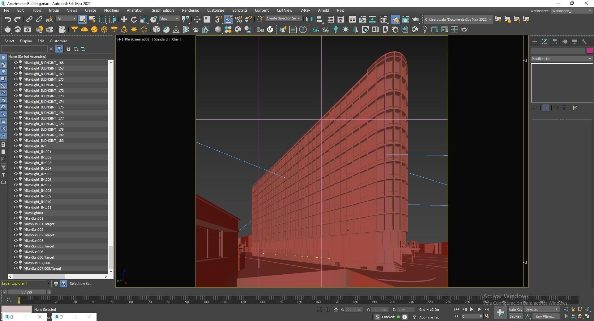 Residential building 3D model_41