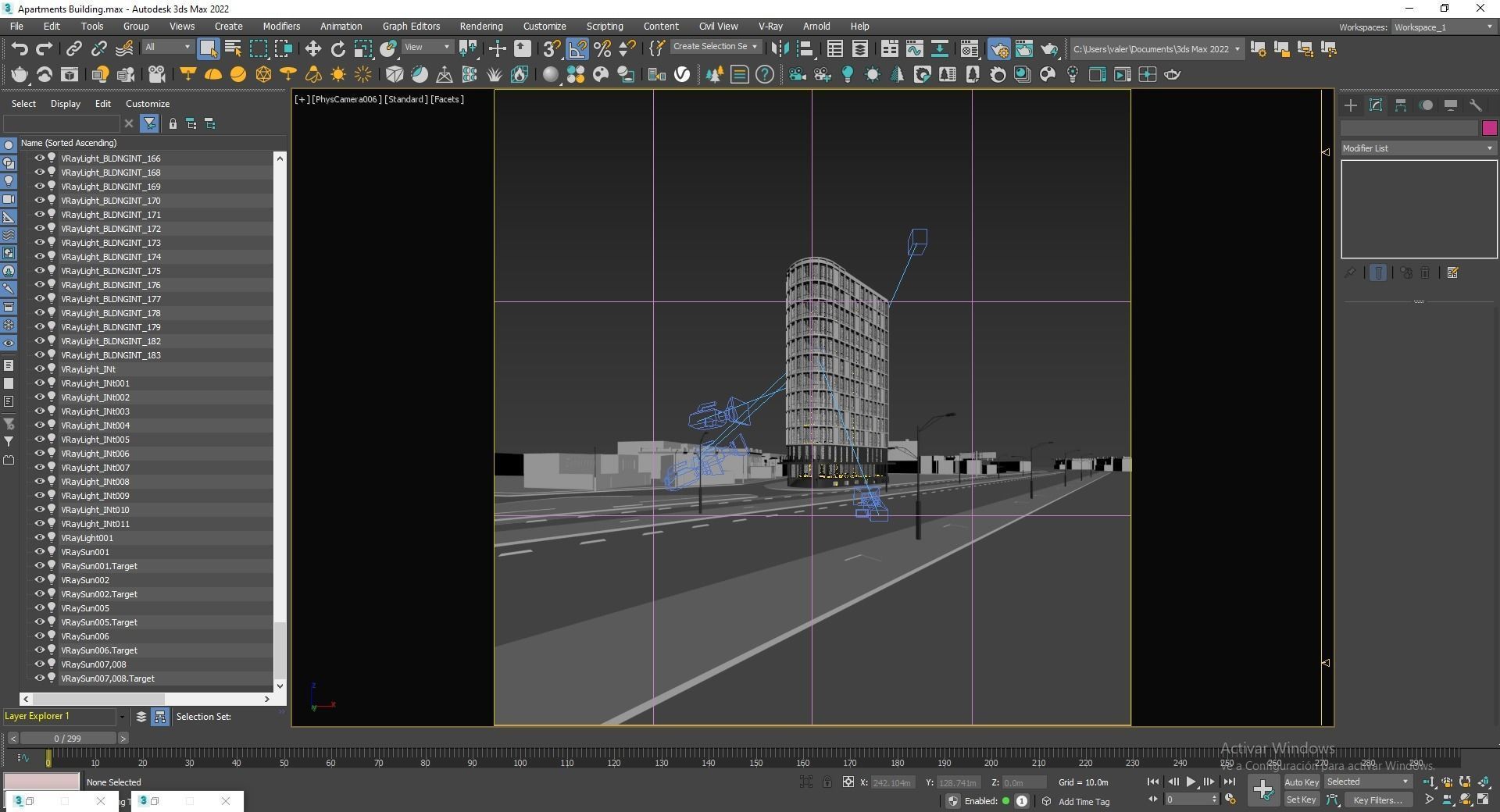 Residential building 3D model_26