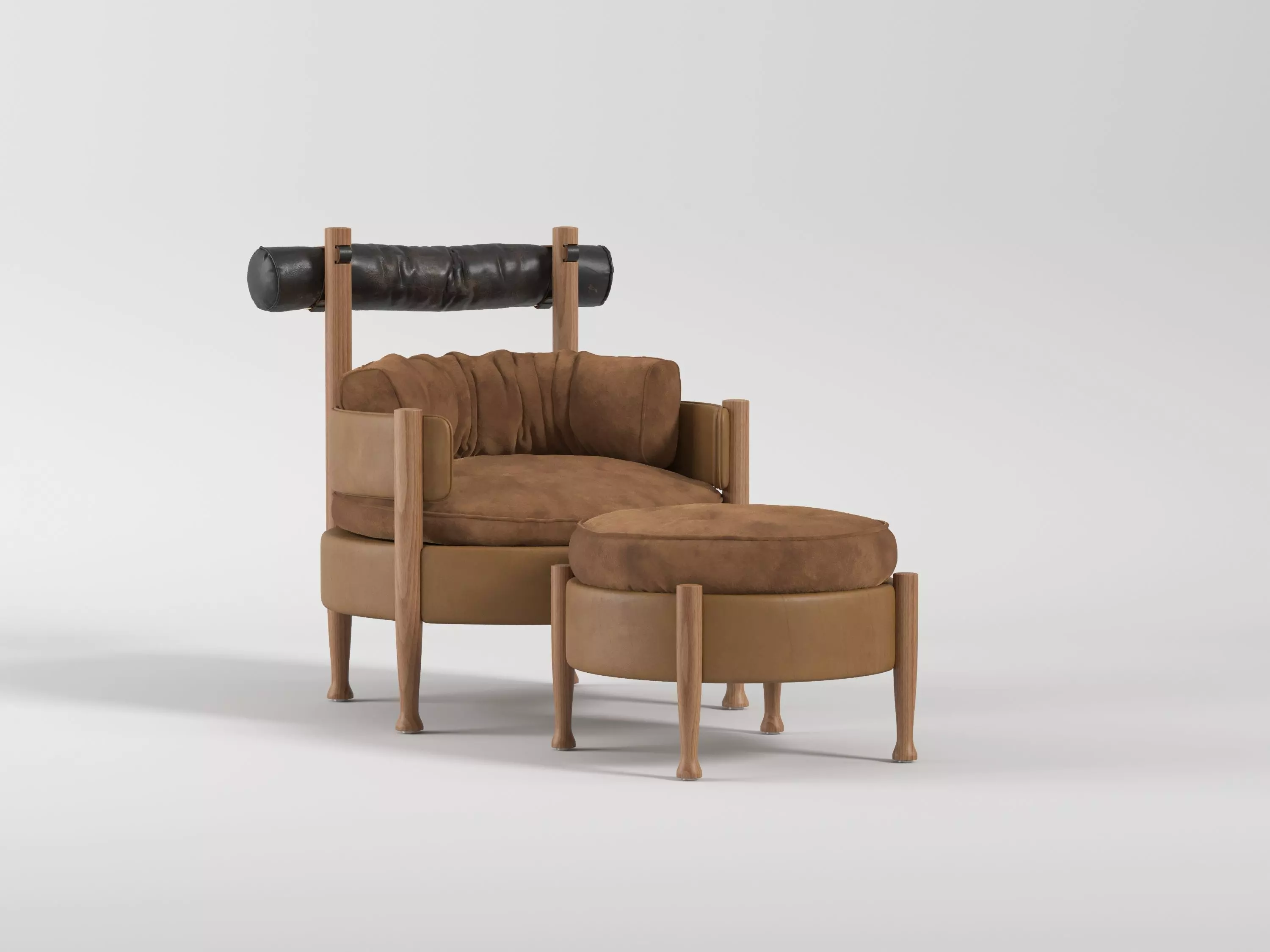 ARMCHAIR VIVI SERGIO RODRIGUES 3D model