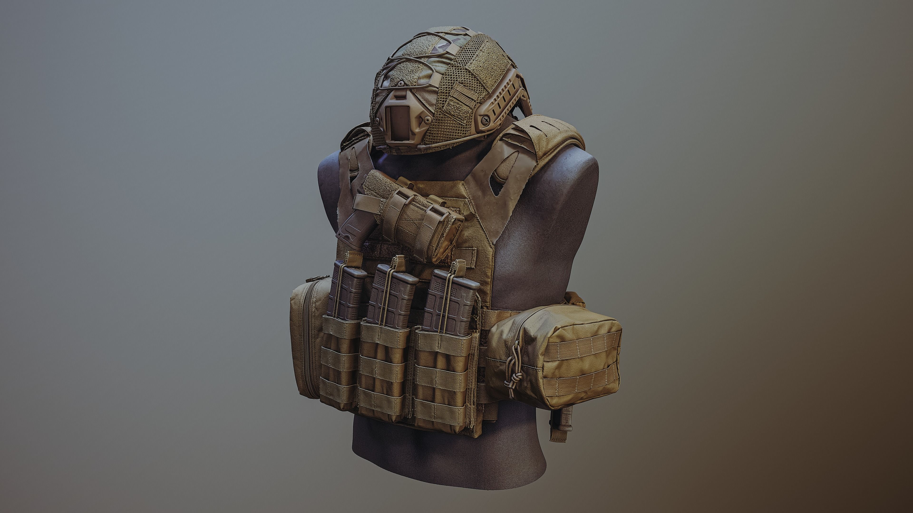 jpc plate carrier photogrammetry free 3D model | CGTrader