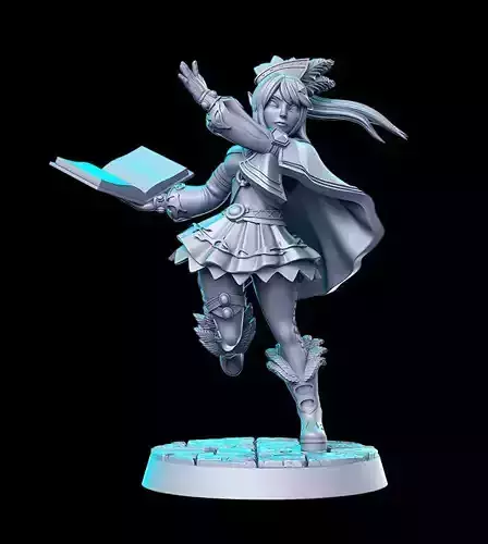 Lana  Legend of zelda 32mm Pre-supported  3D print model