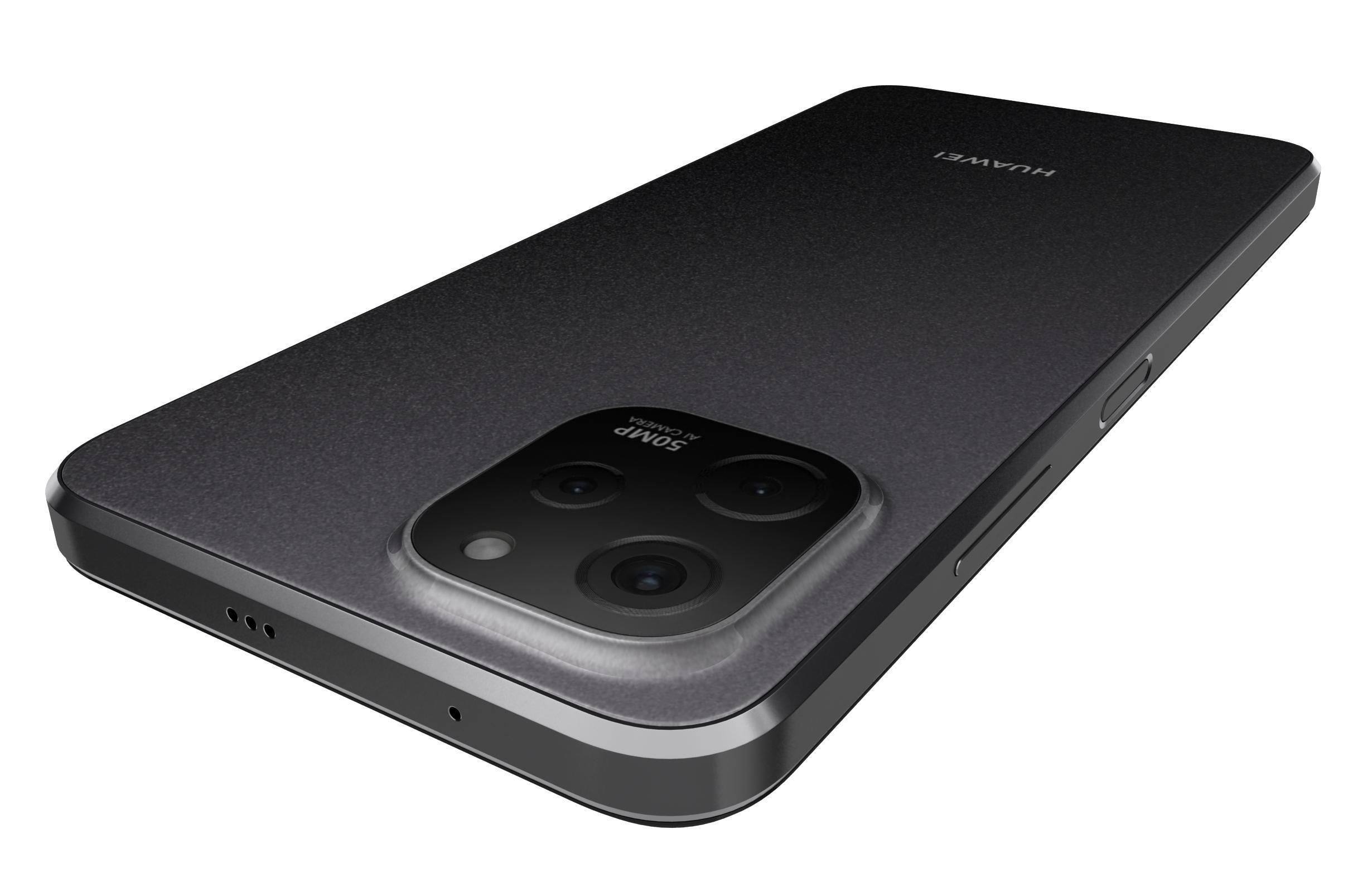 Huawei Nova Y61 Black 3D model_15