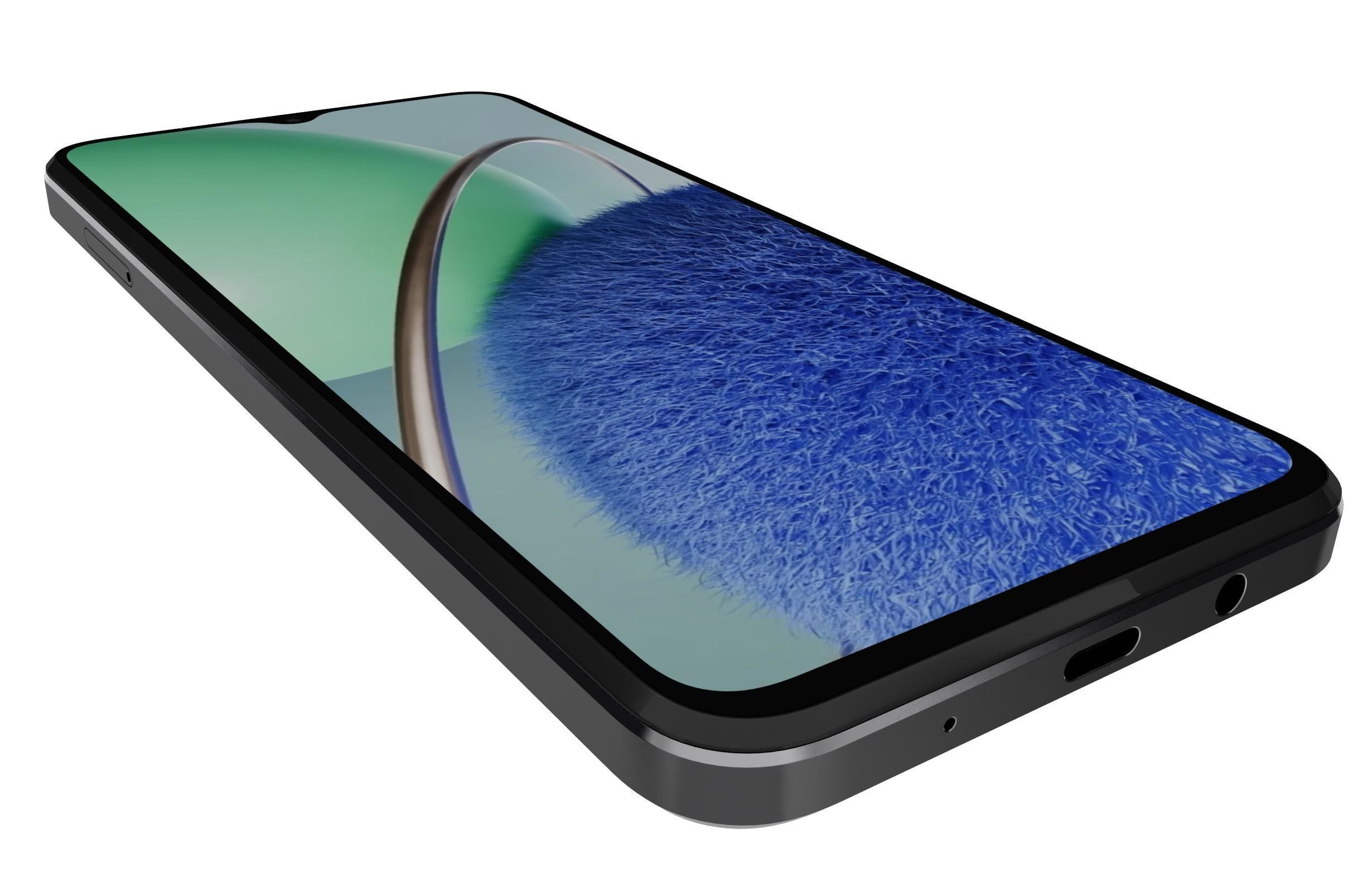 Huawei Nova Y61 Black 3D model_12