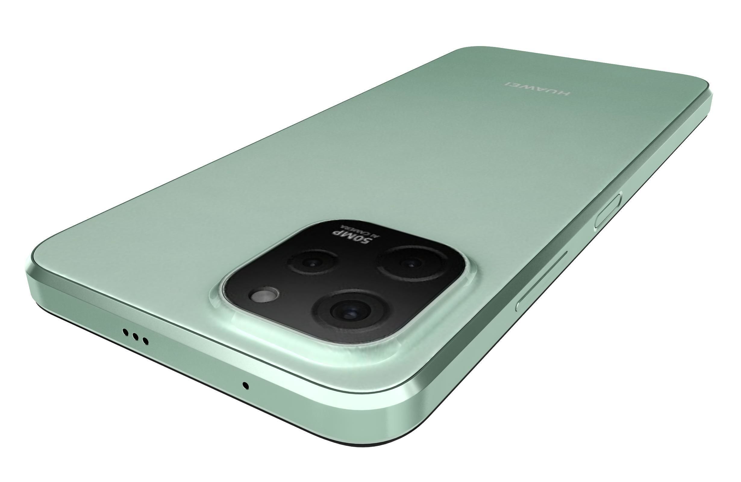 Huawei Nova Y61 Green 3D model_15