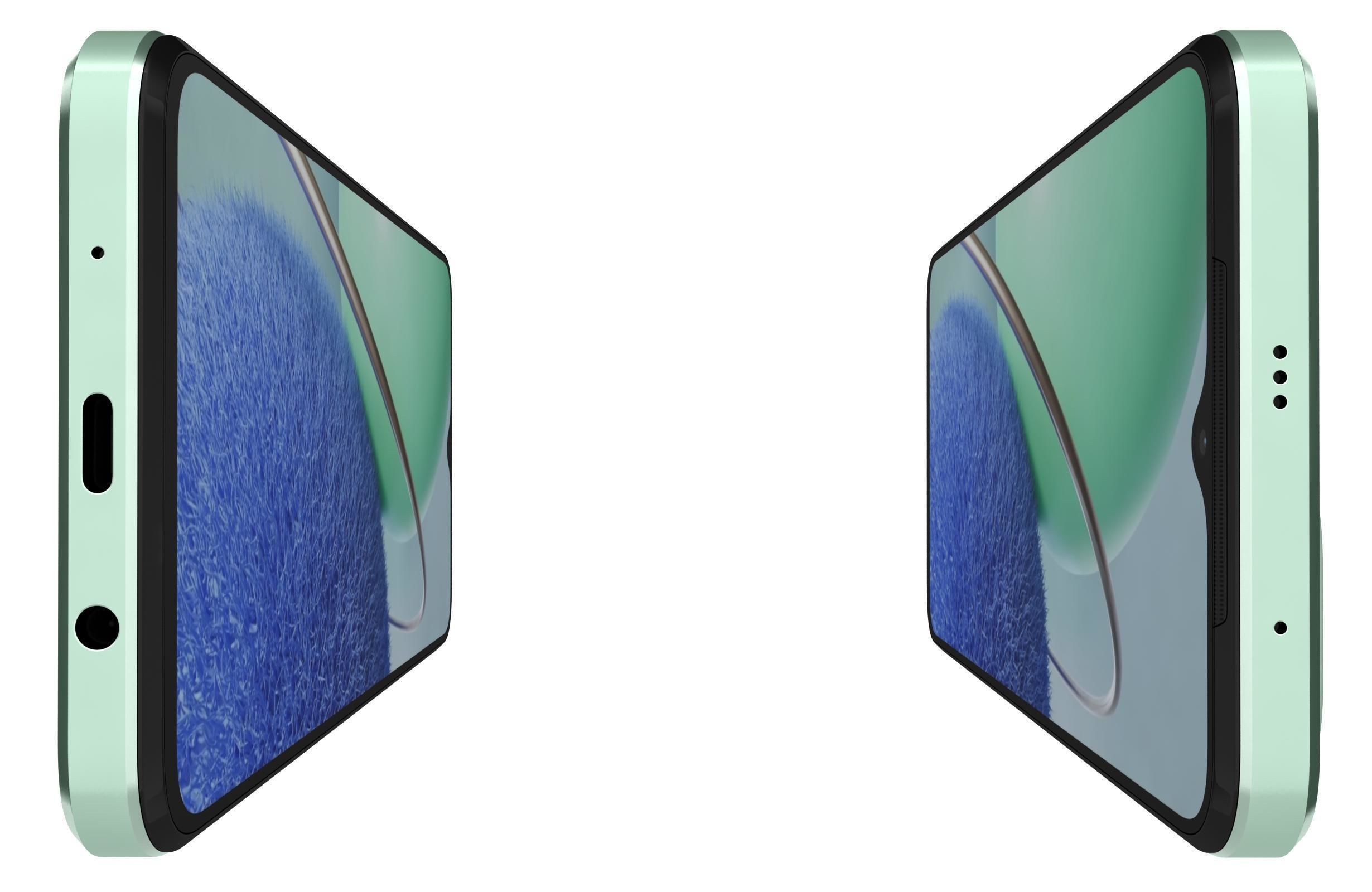 Huawei Nova Y61 Green 3D model_8