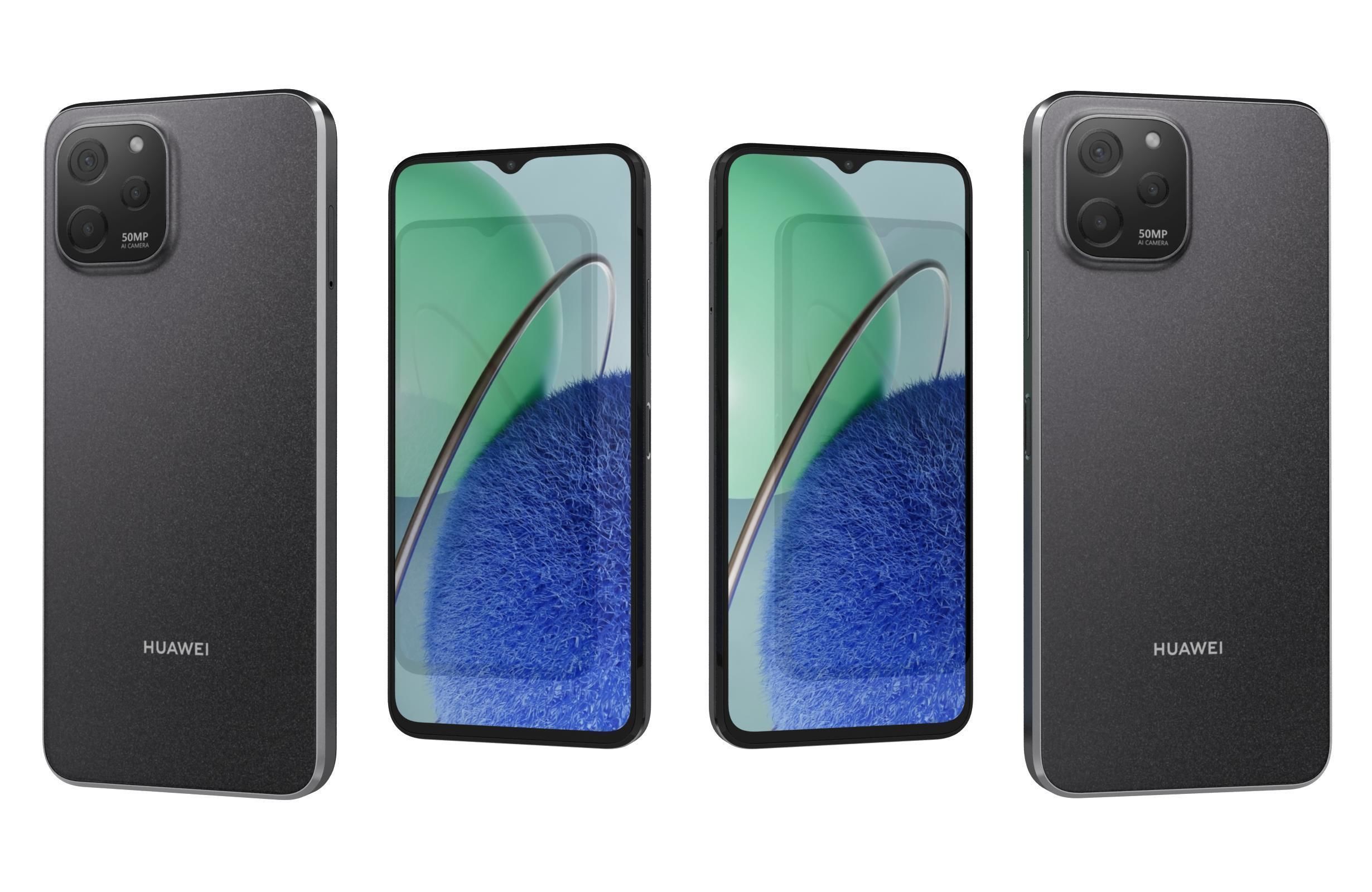 Huawei Nova Y61 All Colors 3D model_33