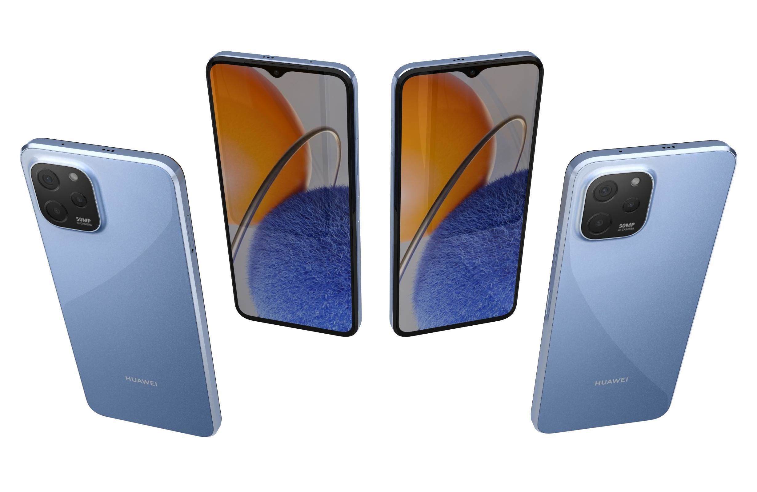 Huawei Nova Y61 All Colors 3D model_34