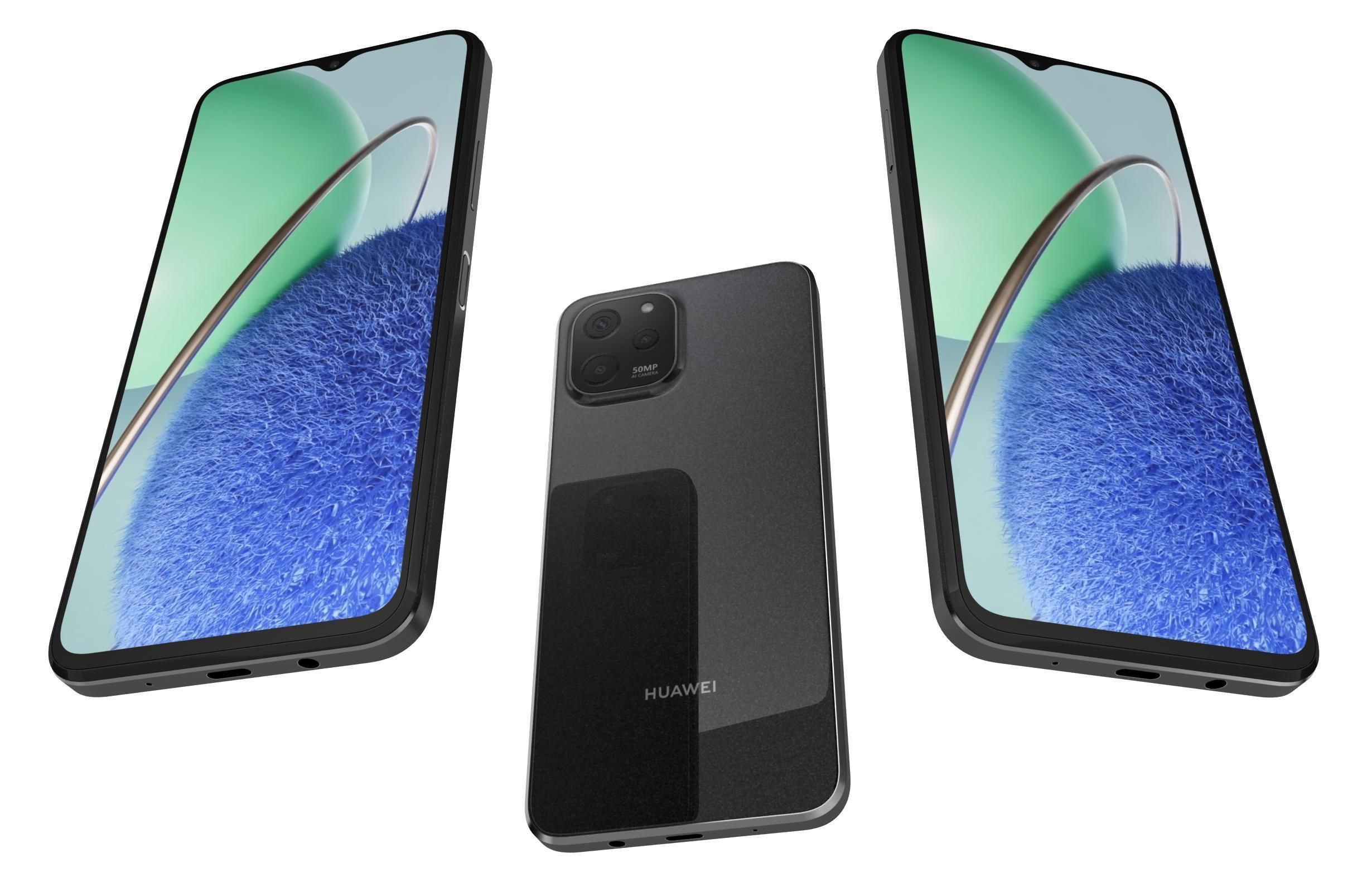 Huawei Nova Y61 All Colors 3D model_30