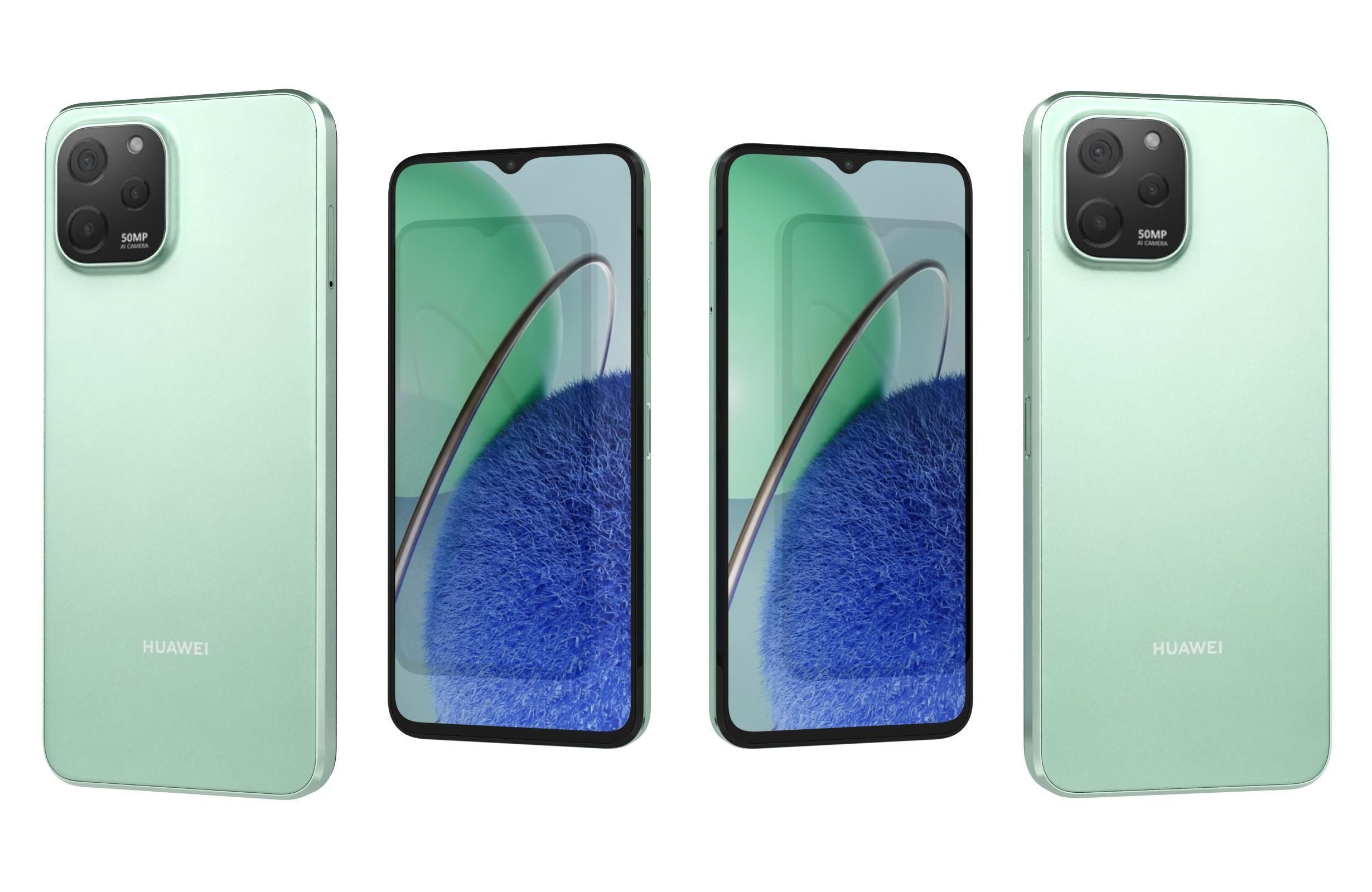 Huawei Nova Y61 All Colors 3D model_32