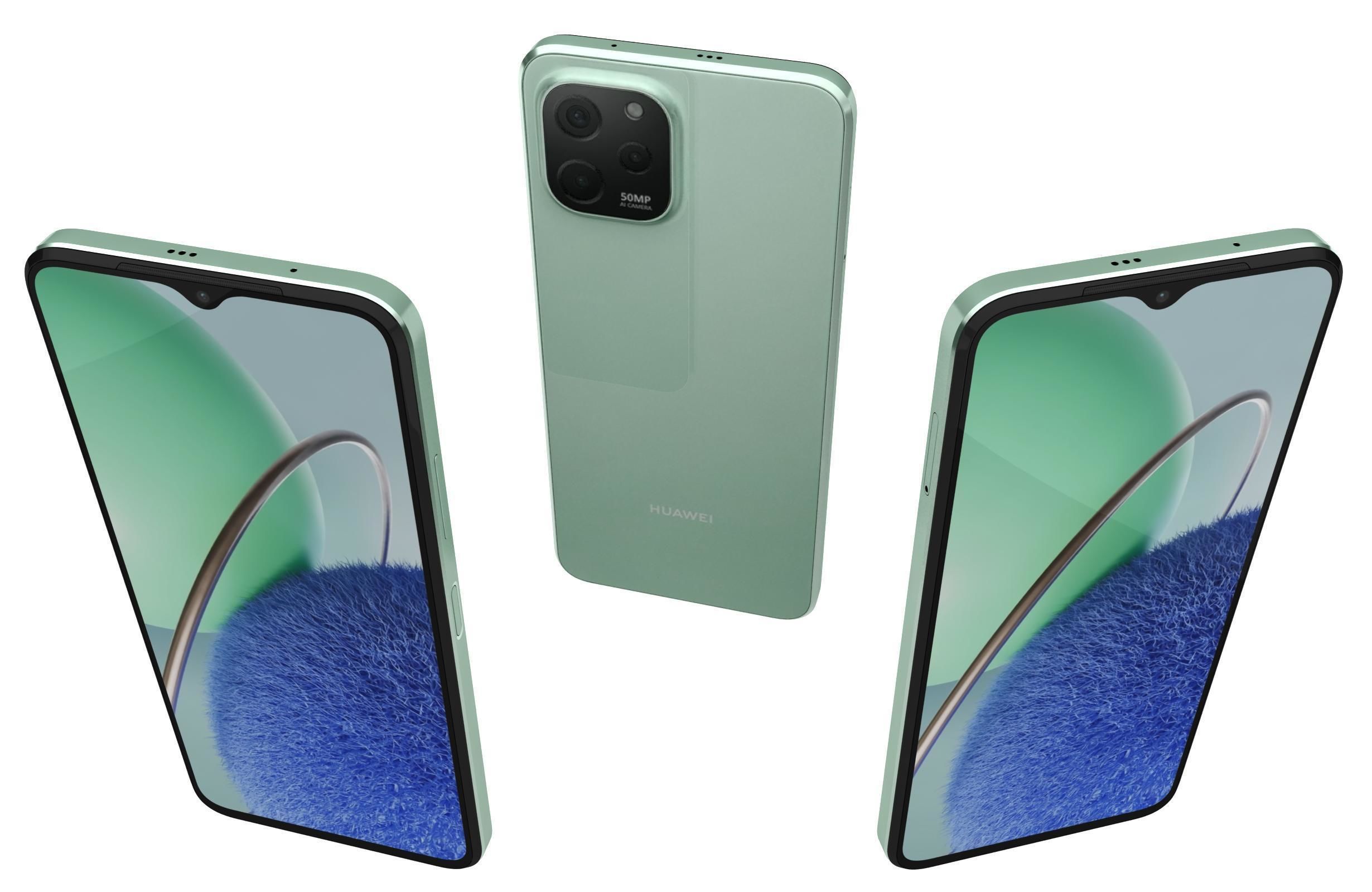 Huawei Nova Y61 All Colors 3D model_26