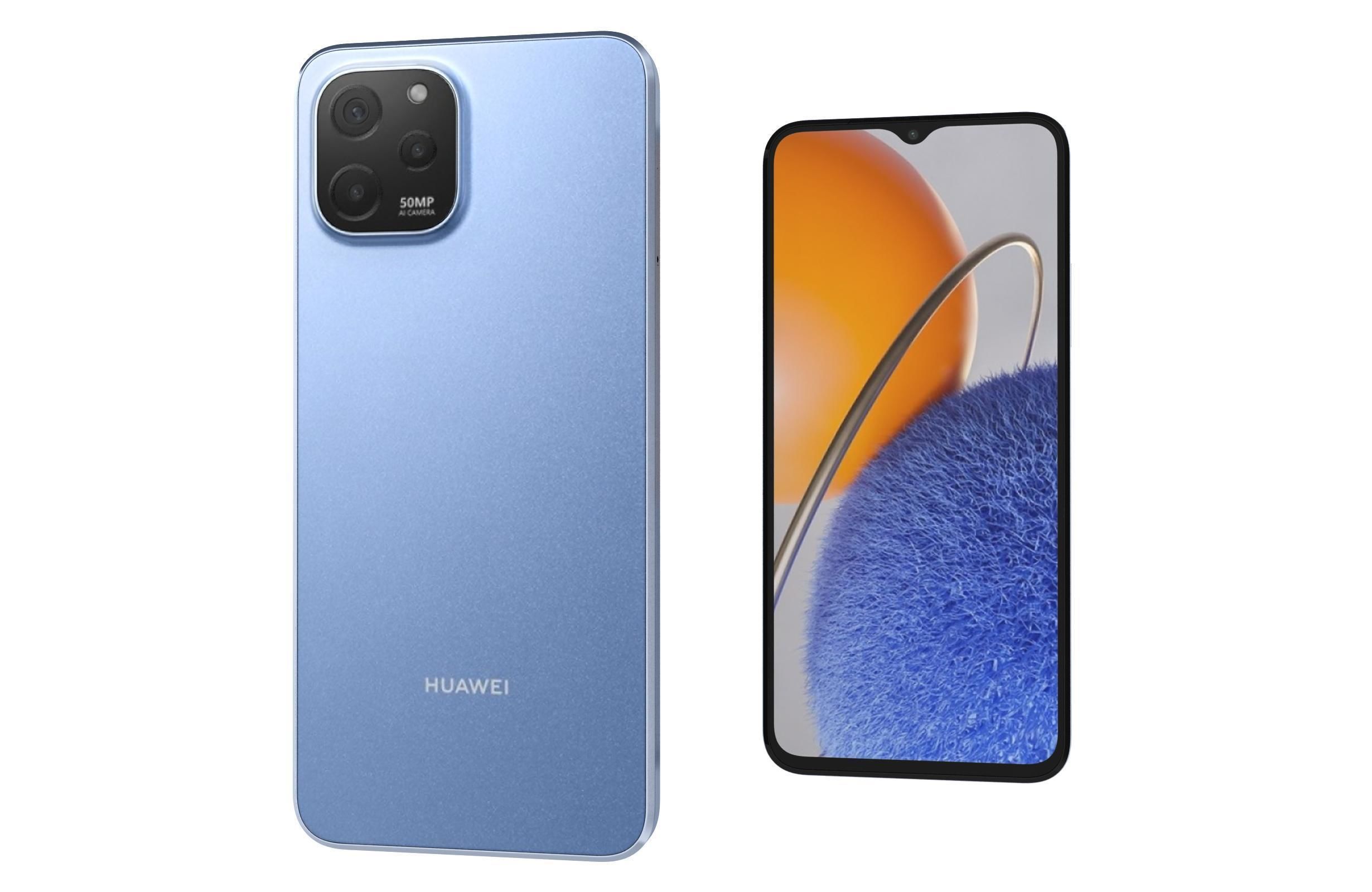 Huawei Nova Y61 All Colors 3D model_43