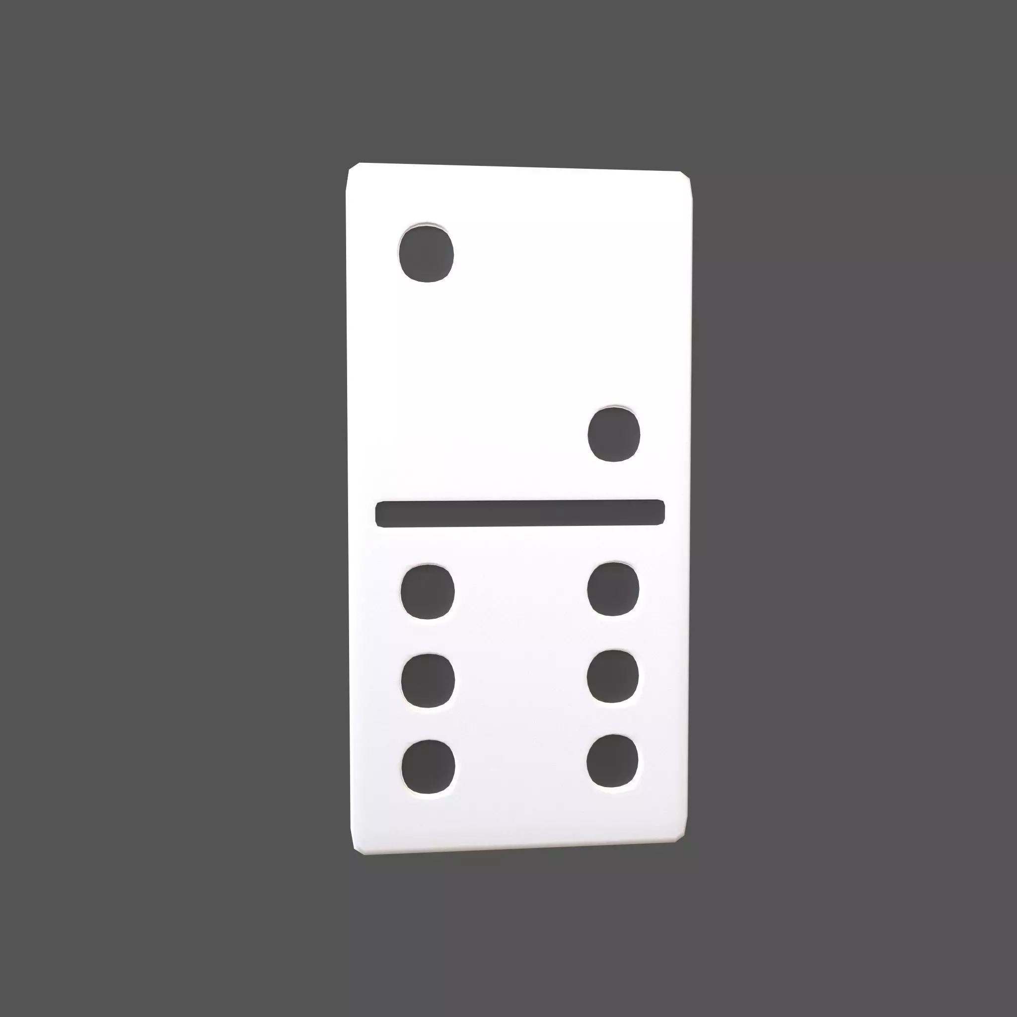 Dominoes v21 001 Low-poly 3D model_0