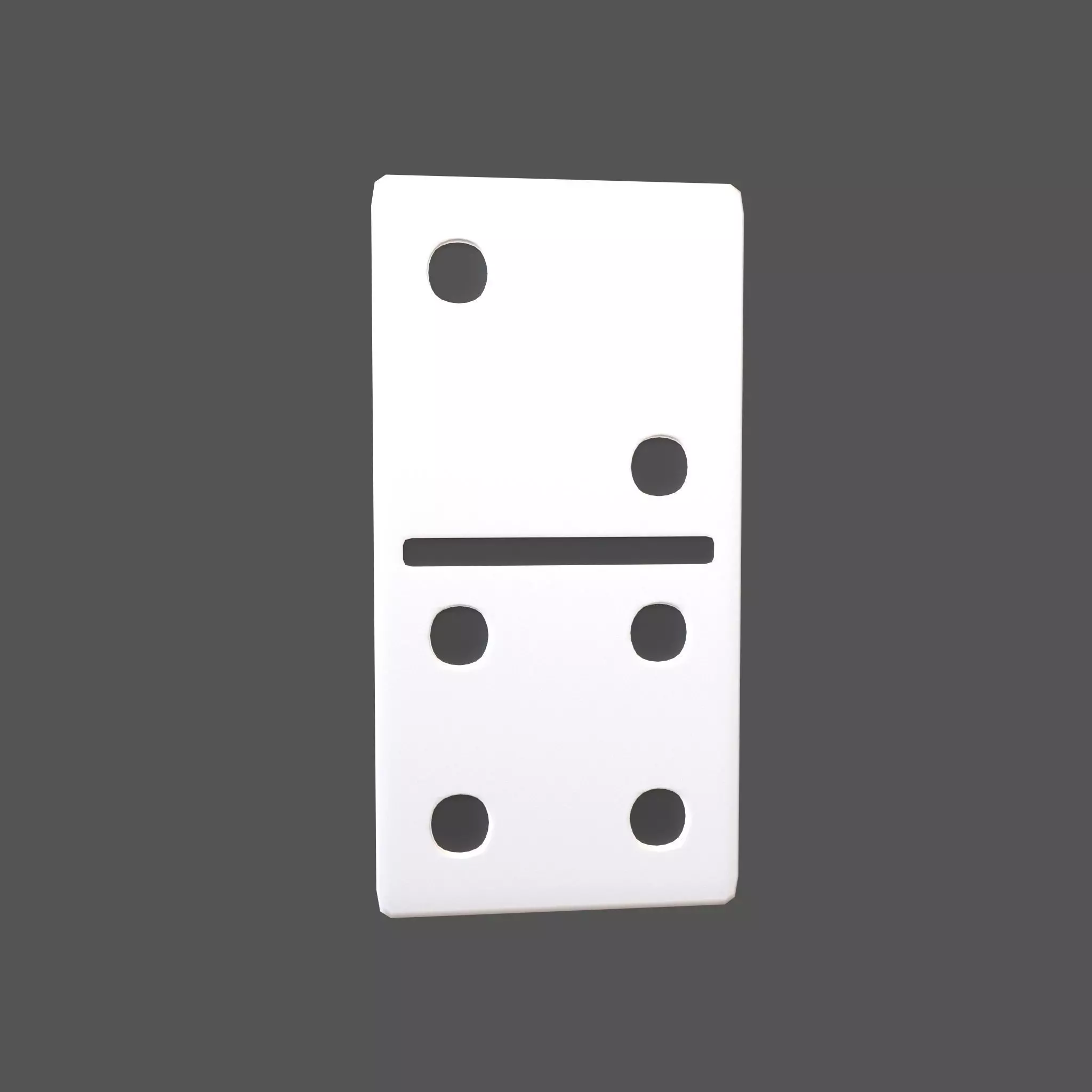 Dominoes v23 001 Low-poly 3D model_0