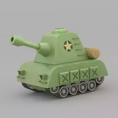 Cartoon tank 1