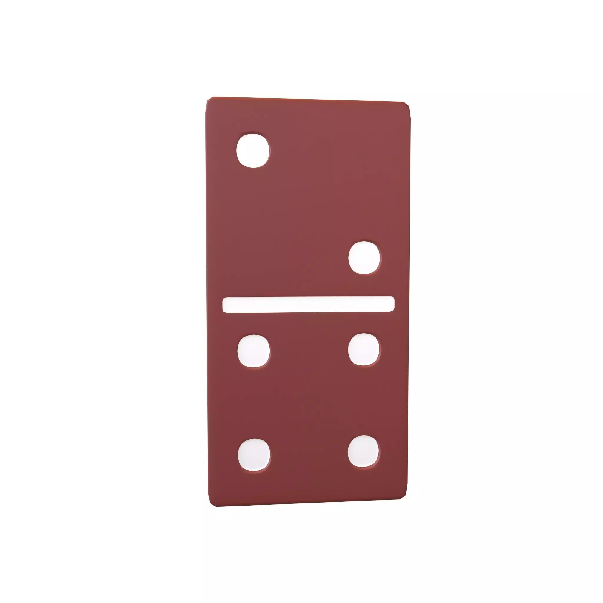 Dominoes v23 003 Low-poly 3D model_0