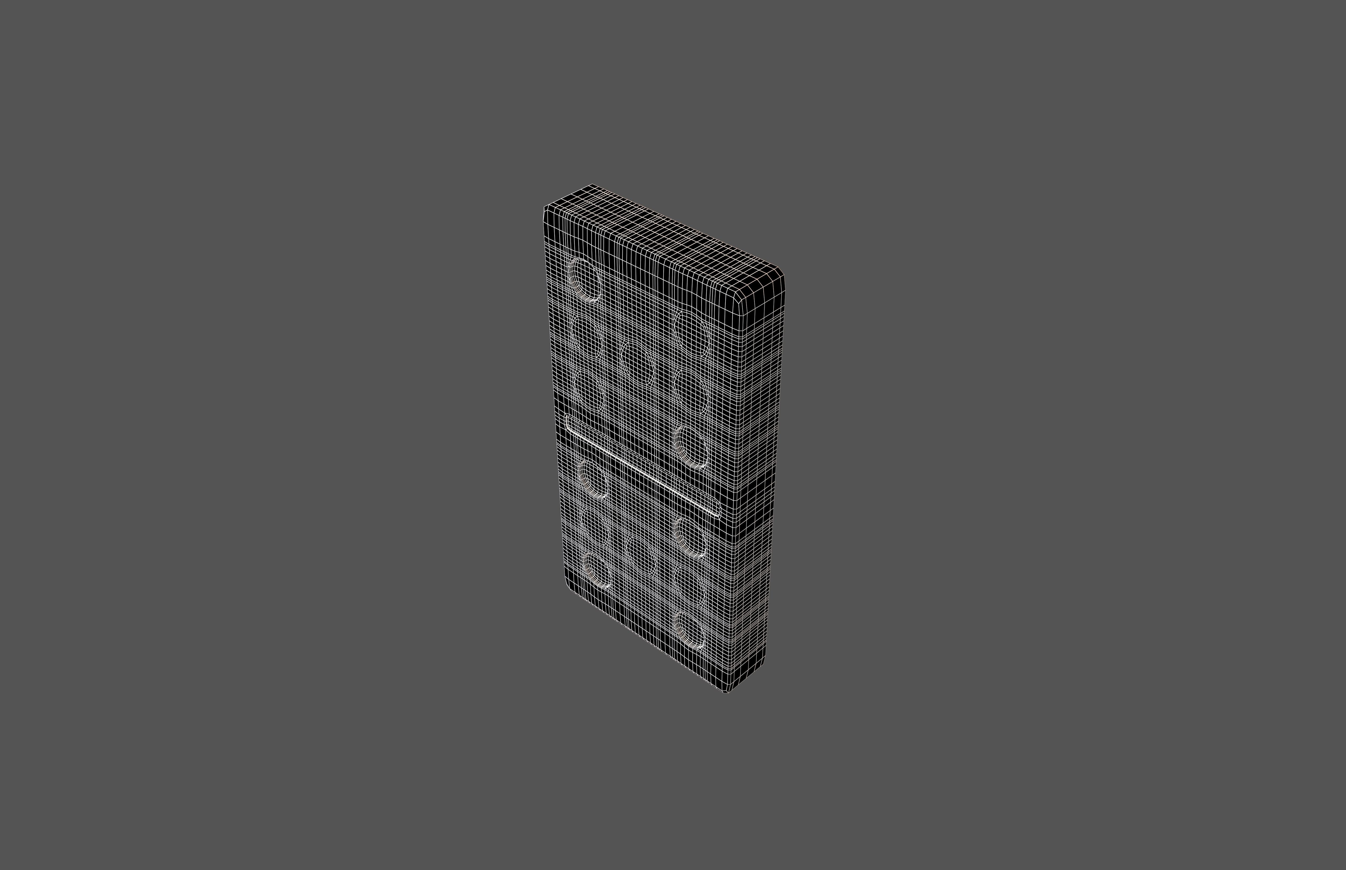 Dominoes v23 006 Low-poly 3D model_6