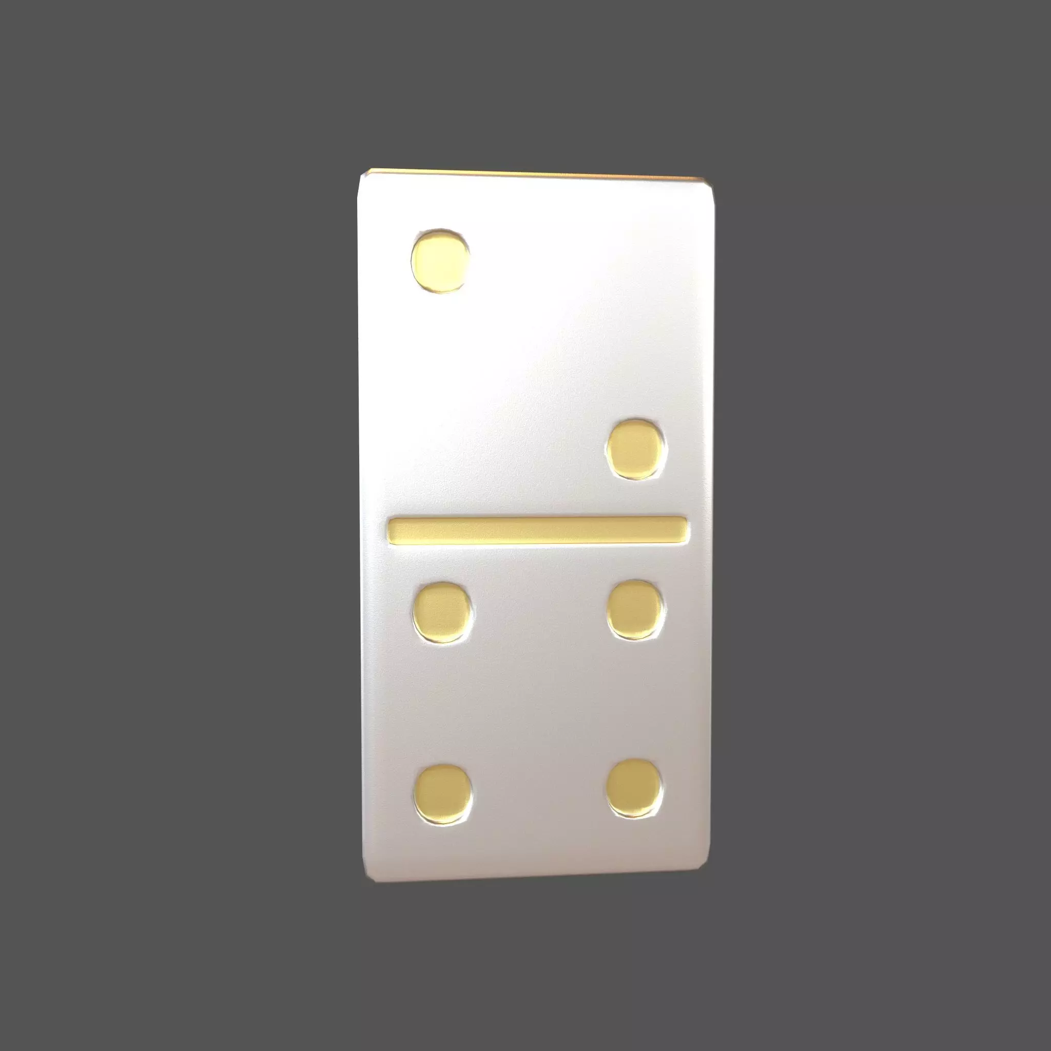 Dominoes v23 006 Low-poly 3D model_0