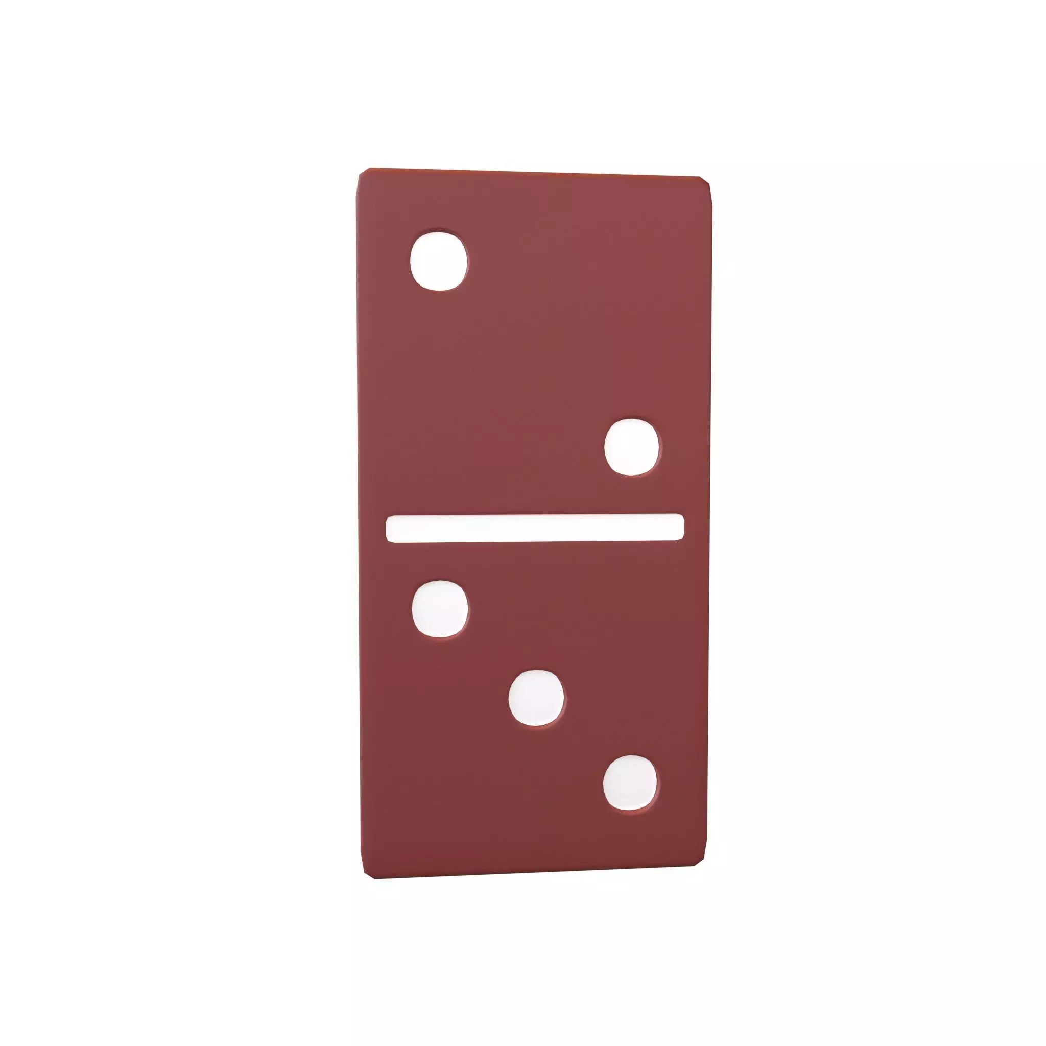 Dominoes v25 003 Low-poly 3D model_0