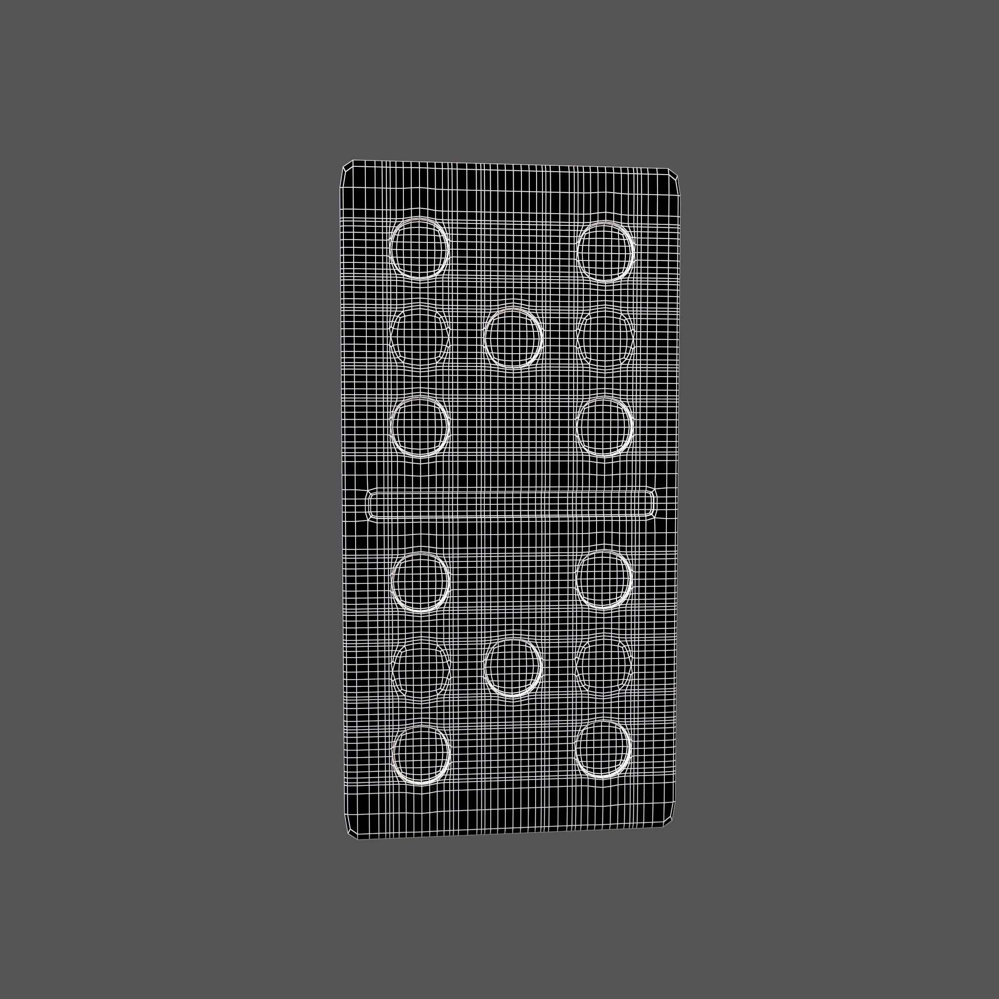 Dominoes v26 003 Low-poly 3D model_6