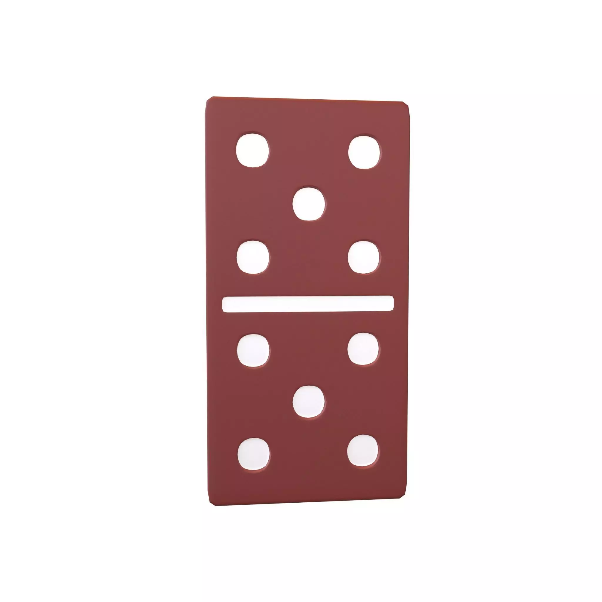 Dominoes v26 003 Low-poly 3D model_0