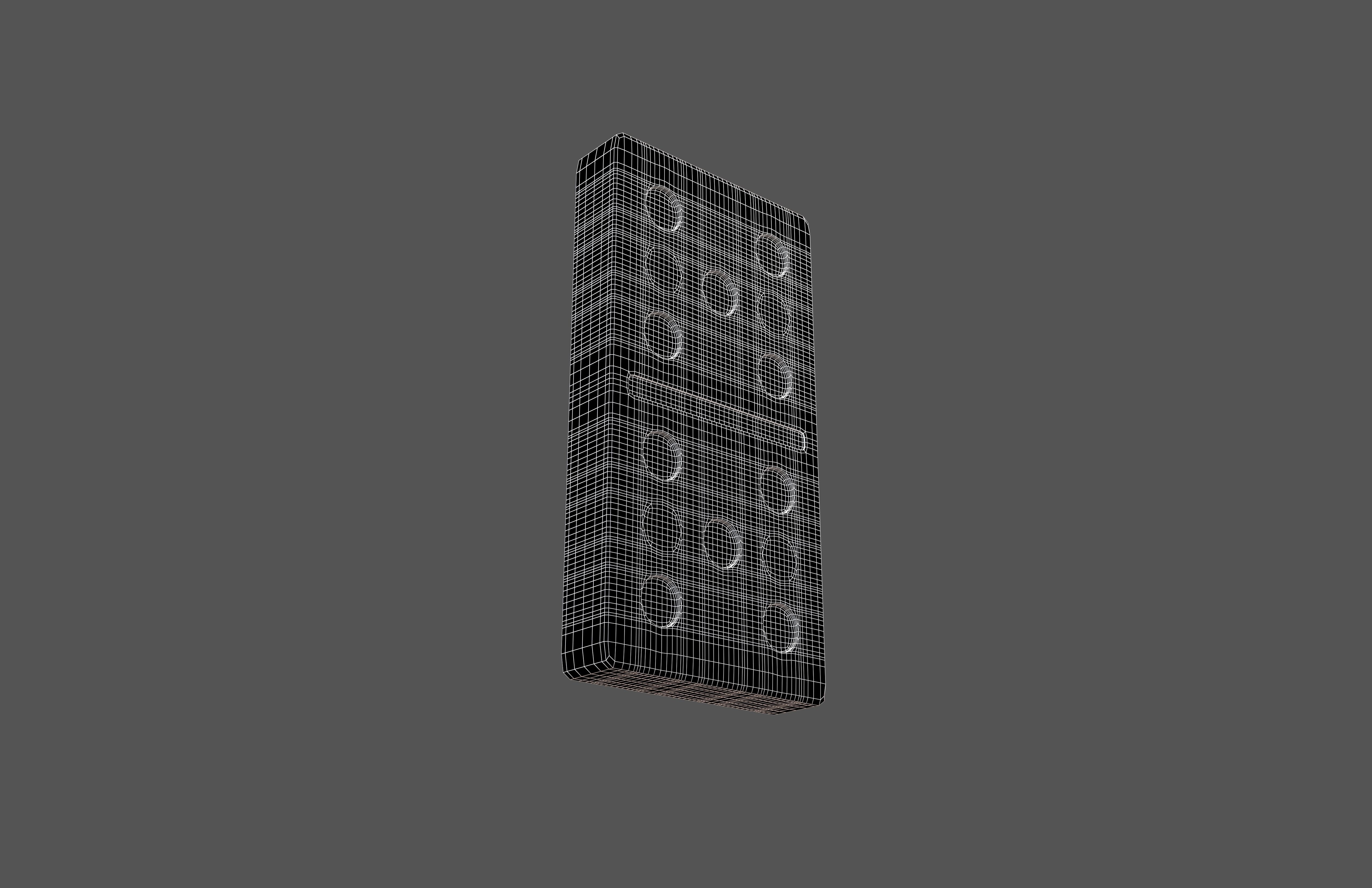 Dominoes v26 003 Low-poly 3D model_5