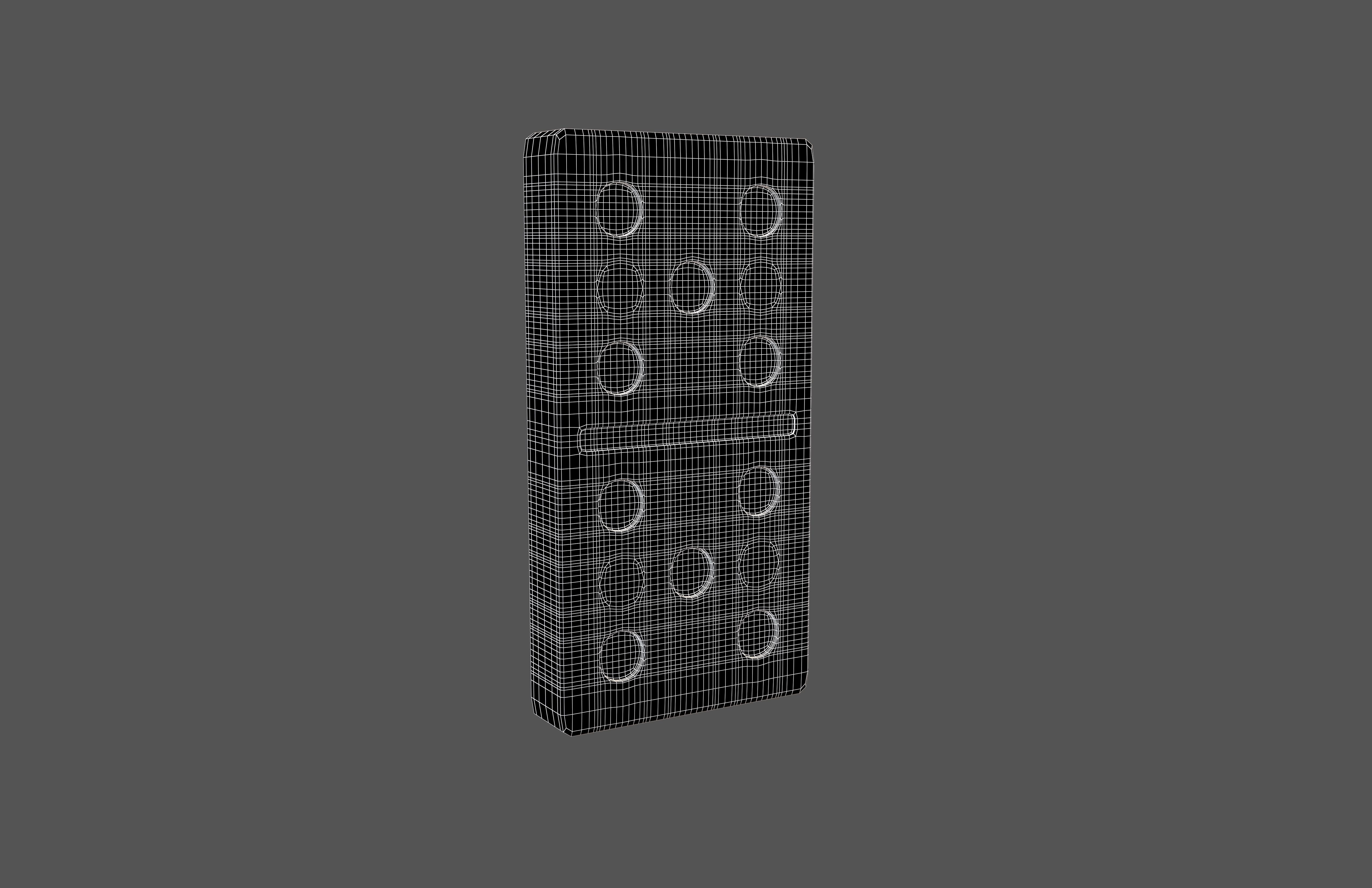 Dominoes v26 003 Low-poly 3D model_4