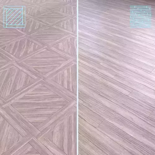 Parquet - Laminate - Wooden floor 2 in 1