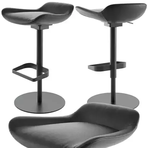 W-Club Stool By Wagner 3D model