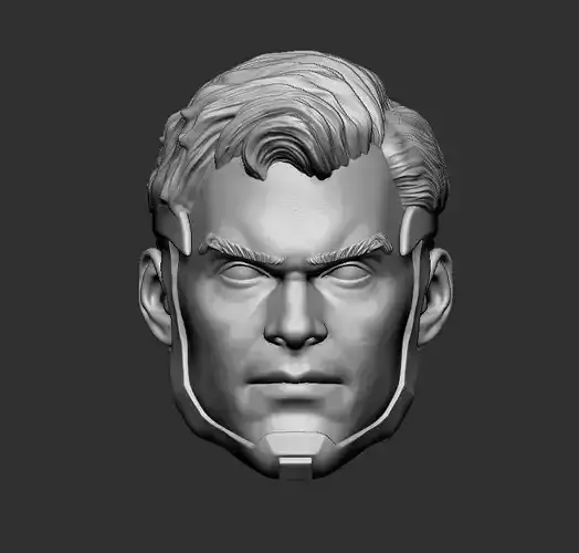 Injustice Superman - Headsculpt for Action Figures