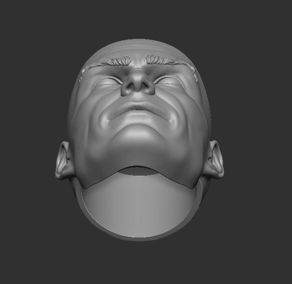 Lex Luthor - Headsculpt for Action Figures 3D print model_4
