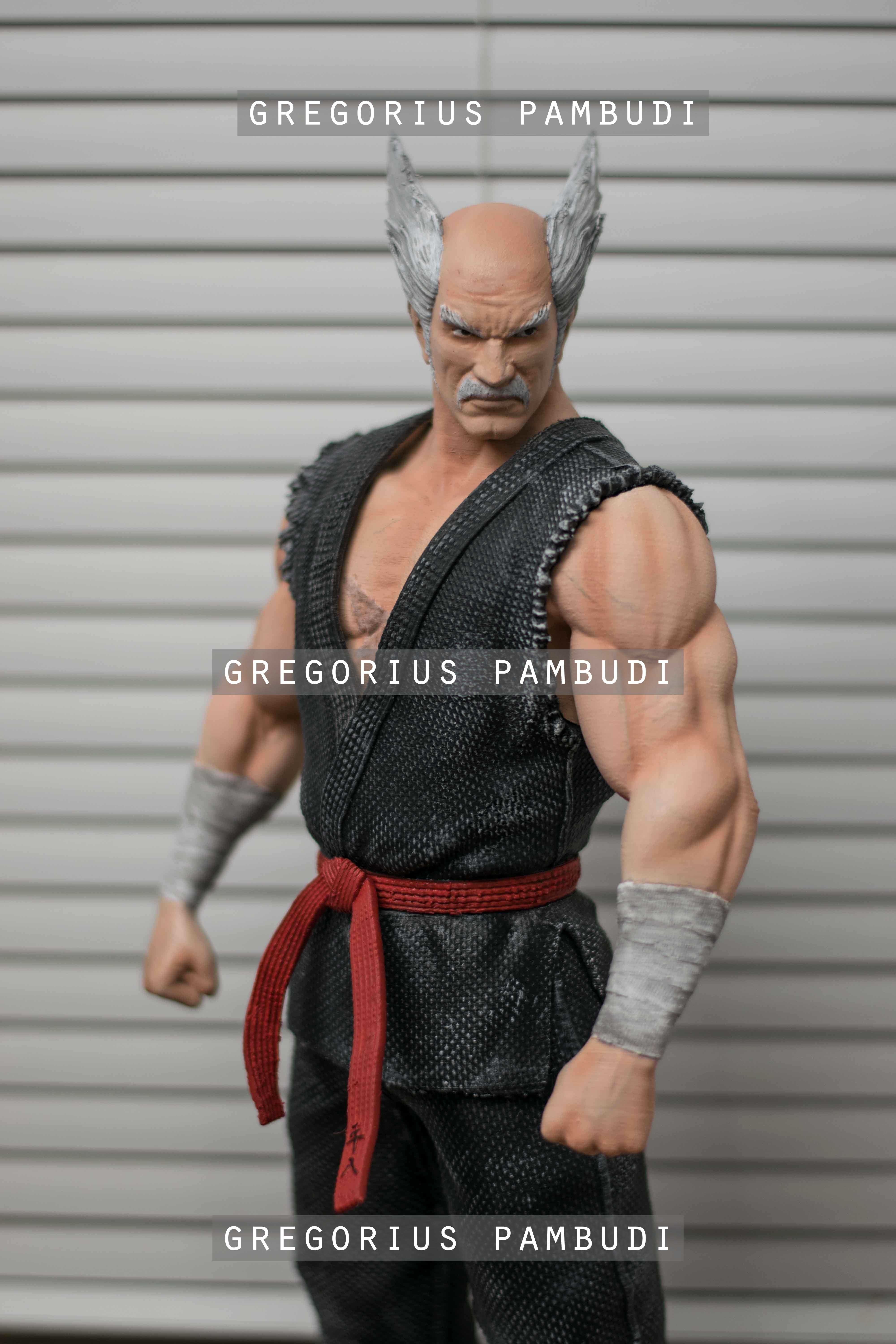 Tekken Heihachi Mishima Fan Art Statue 3d Printable 3D print model_8