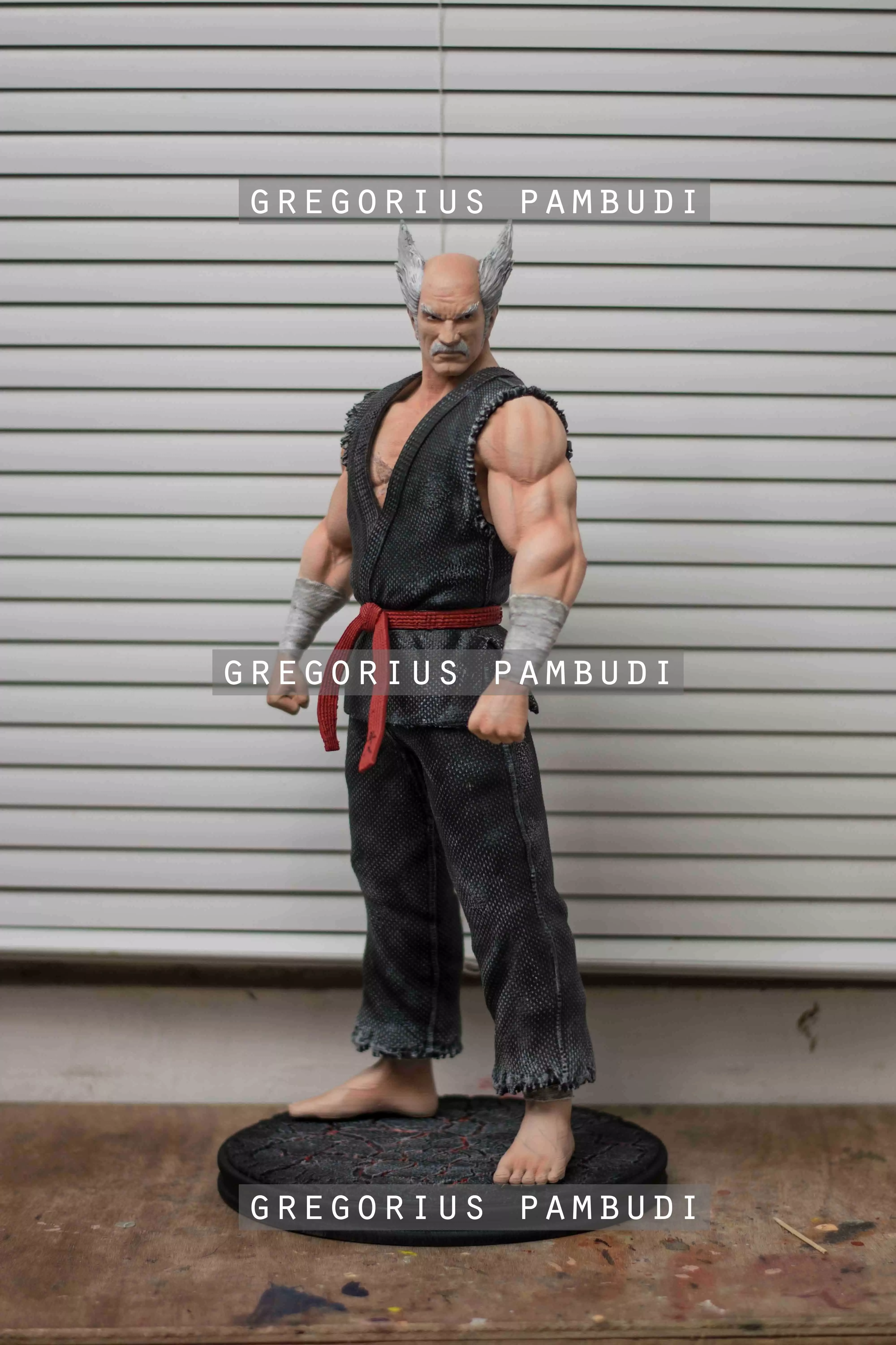 Tekken Heihachi Mishima Fan Art Statue 3d Printable 3D print model_0