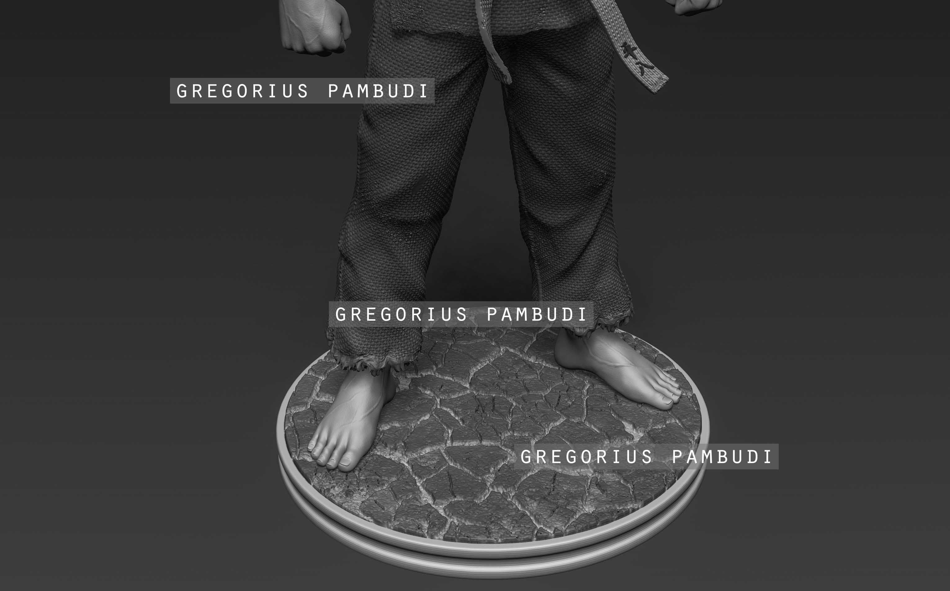 Tekken Heihachi Mishima Fan Art Statue 3d Printable 3D print model_19