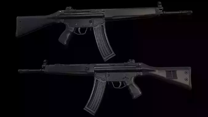 HK33 Military Assaultrifle