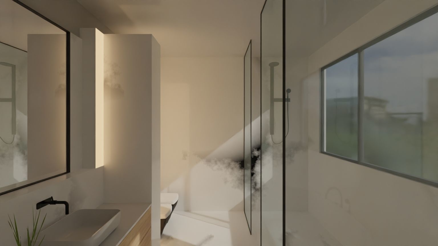 Fully Game ready low poly bathroom full set 14 models Low-poly 3D model_8