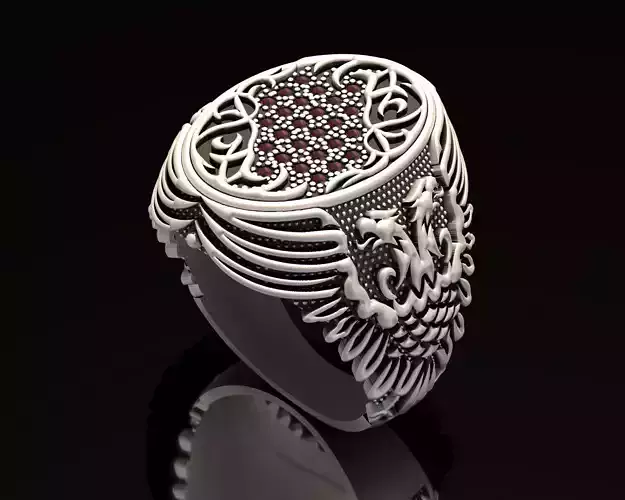 Eagle Ring 3D print model