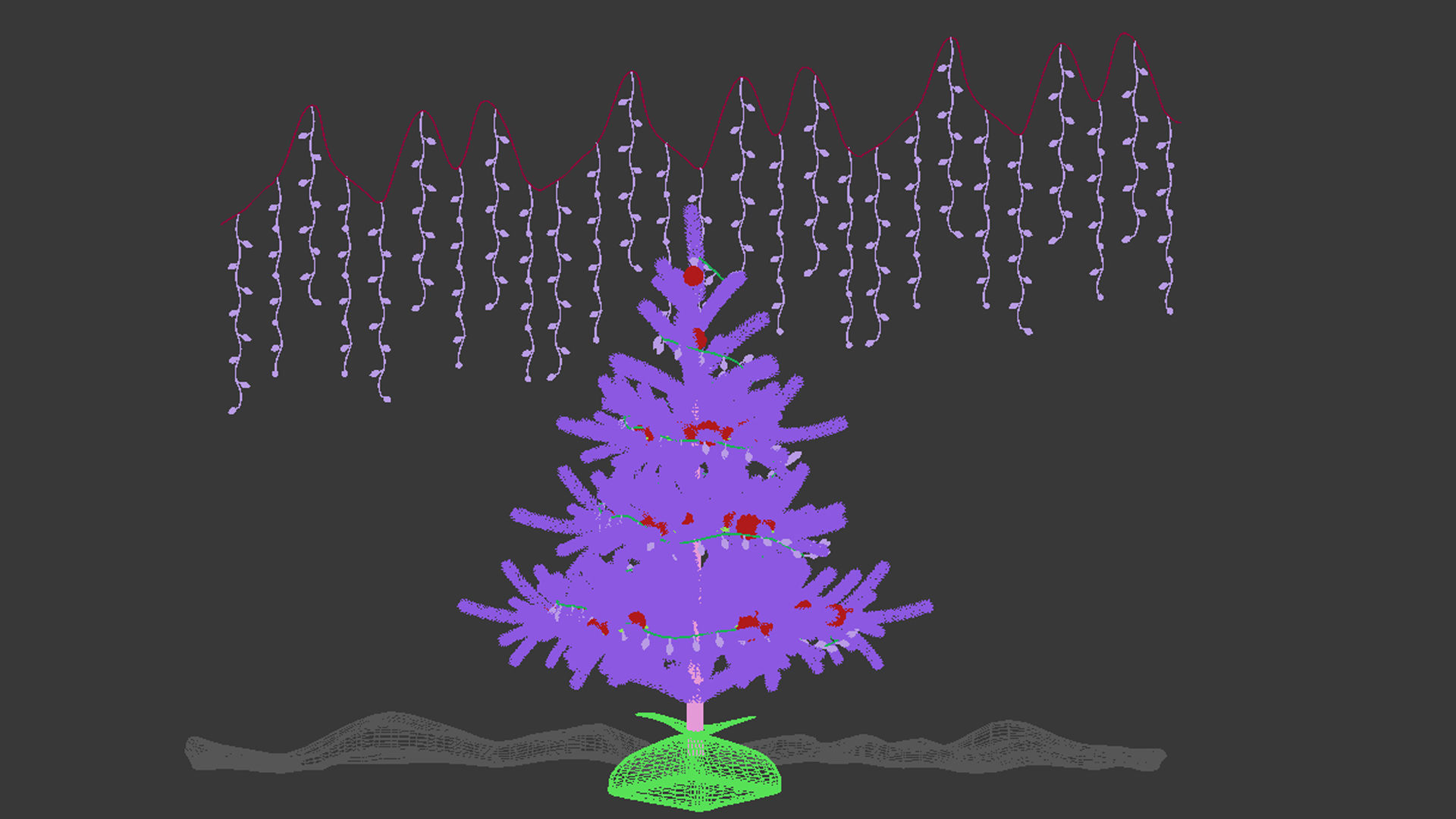 SALE Collection Christmas tree set 14 Bonuses 3D print model_16