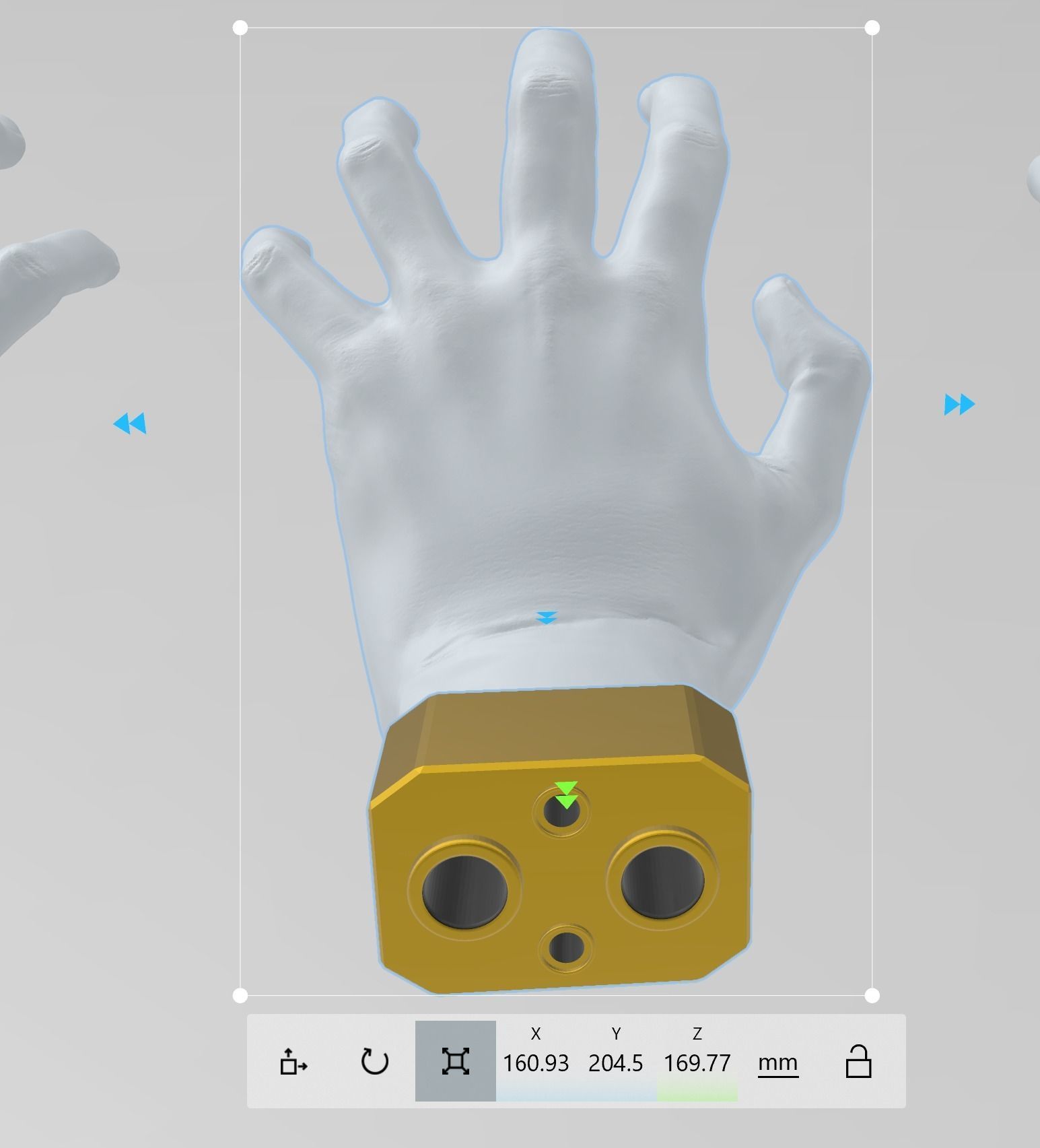 Tomura Shigaraki Hands 3D Model - Tomura Shigaraki Cosplay 3D print model_4