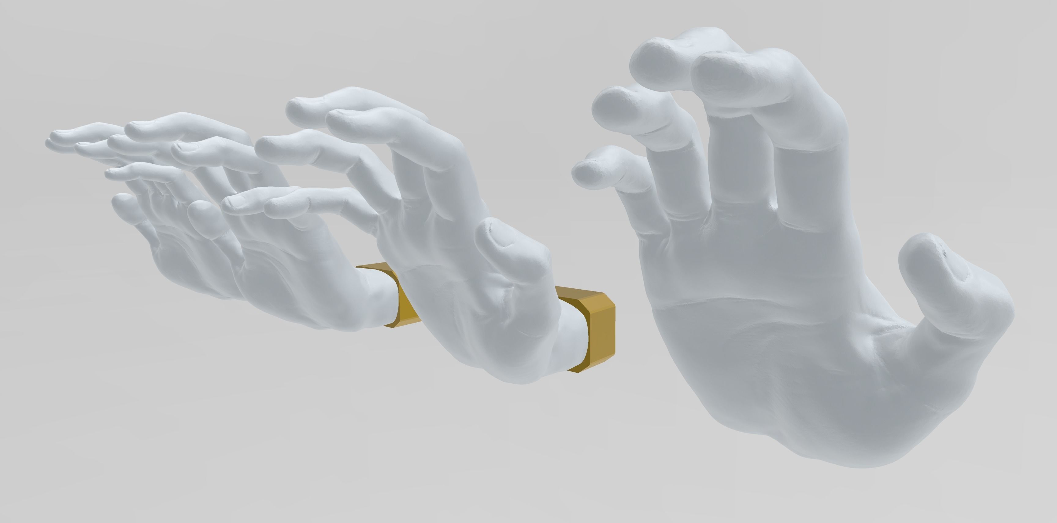 Tomura Shigaraki Hands 3D Model - Tomura Shigaraki Cosplay 3D print model_2