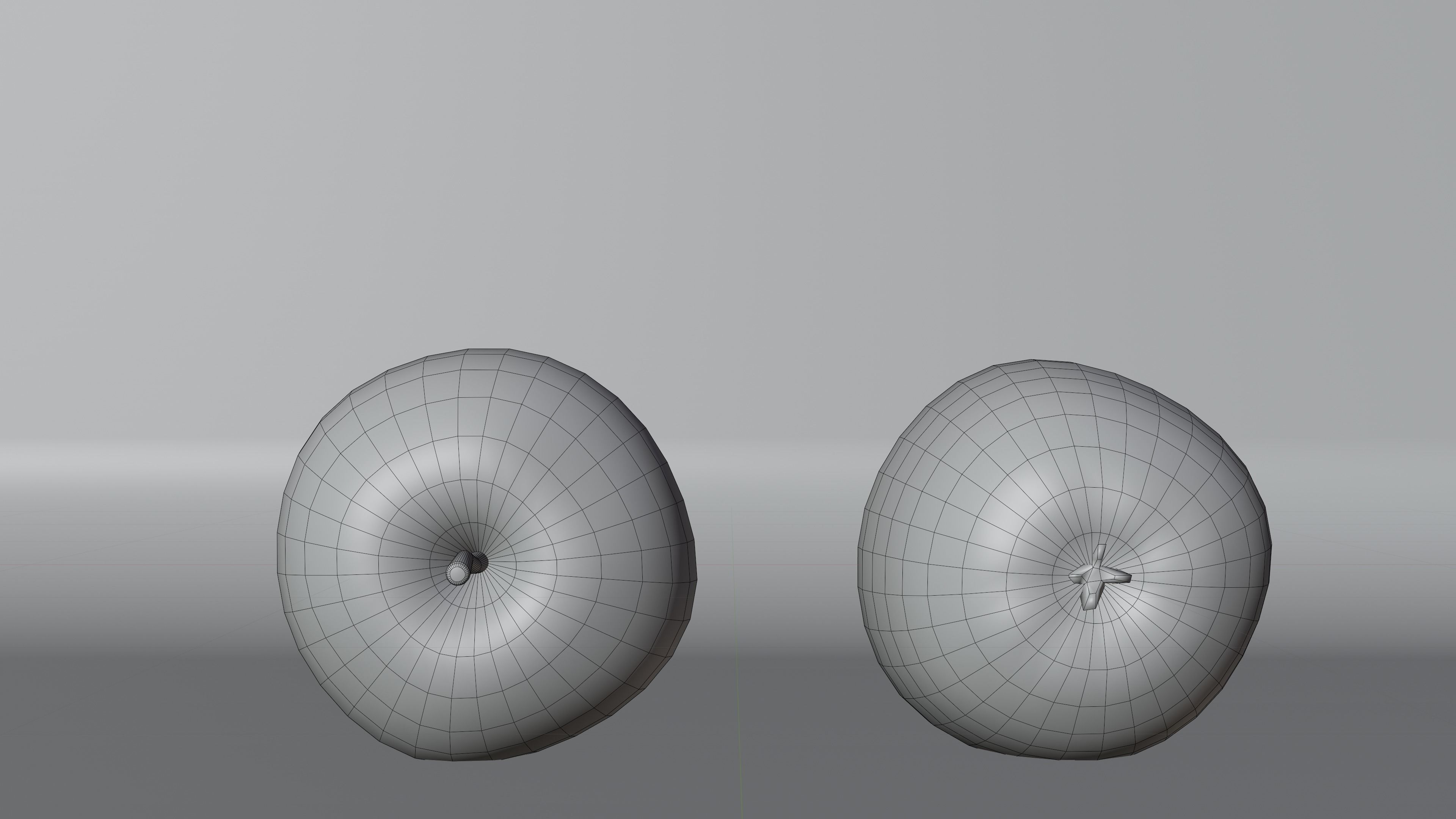 apple Low-poly 3D model_13