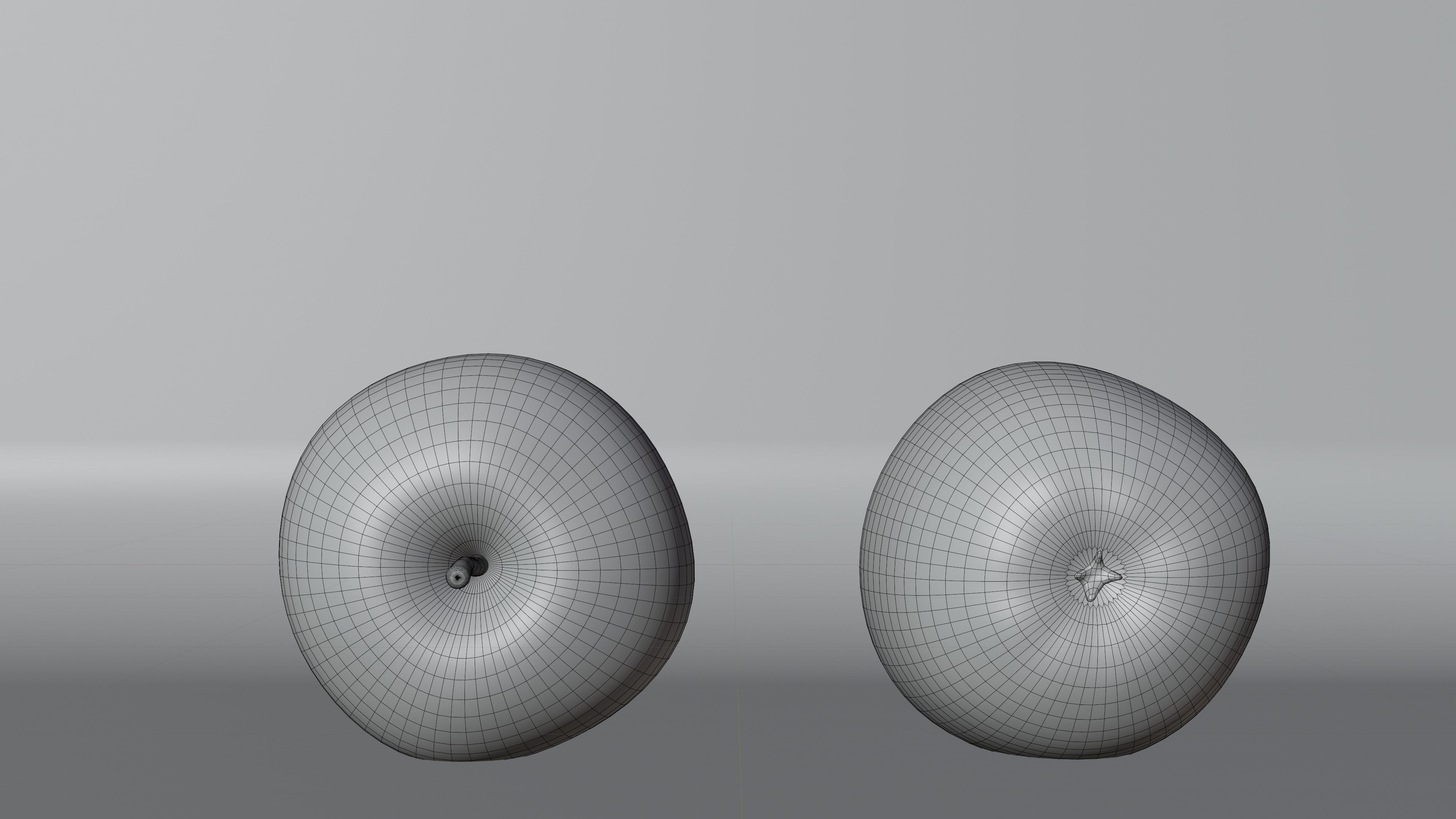 apple Low-poly 3D model_12