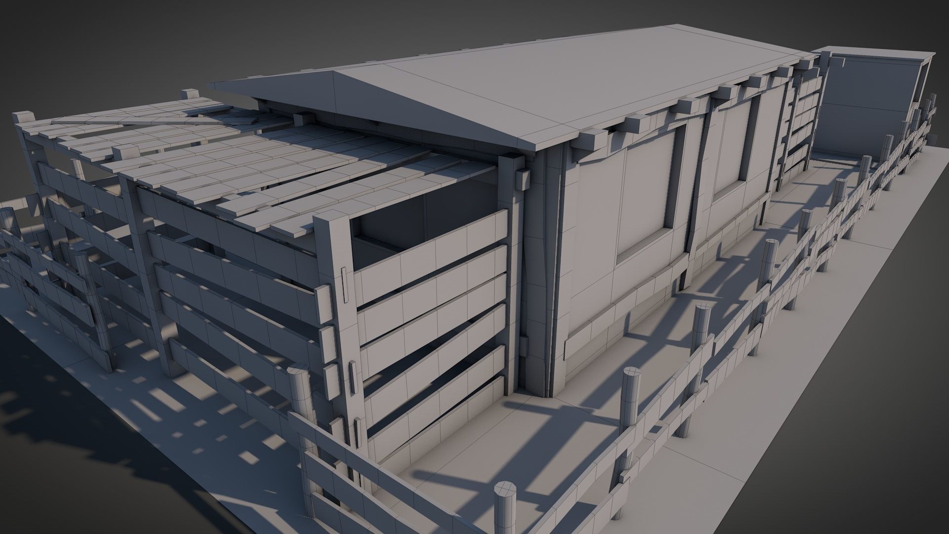 Anatolian Village Shack 3 Low-poly 3D model_14