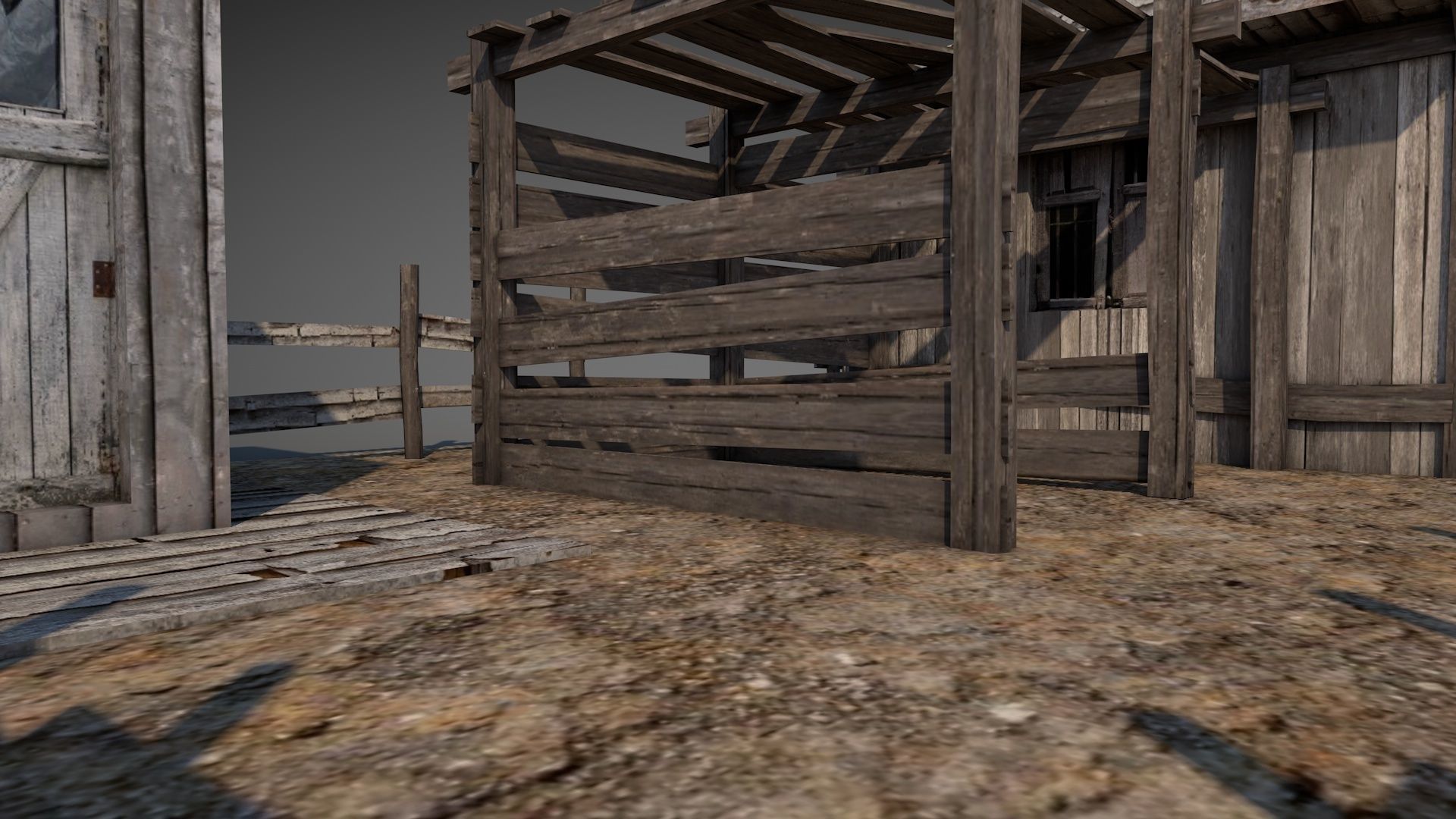 Anatolian Village Shack 3 Low-poly 3D model_12