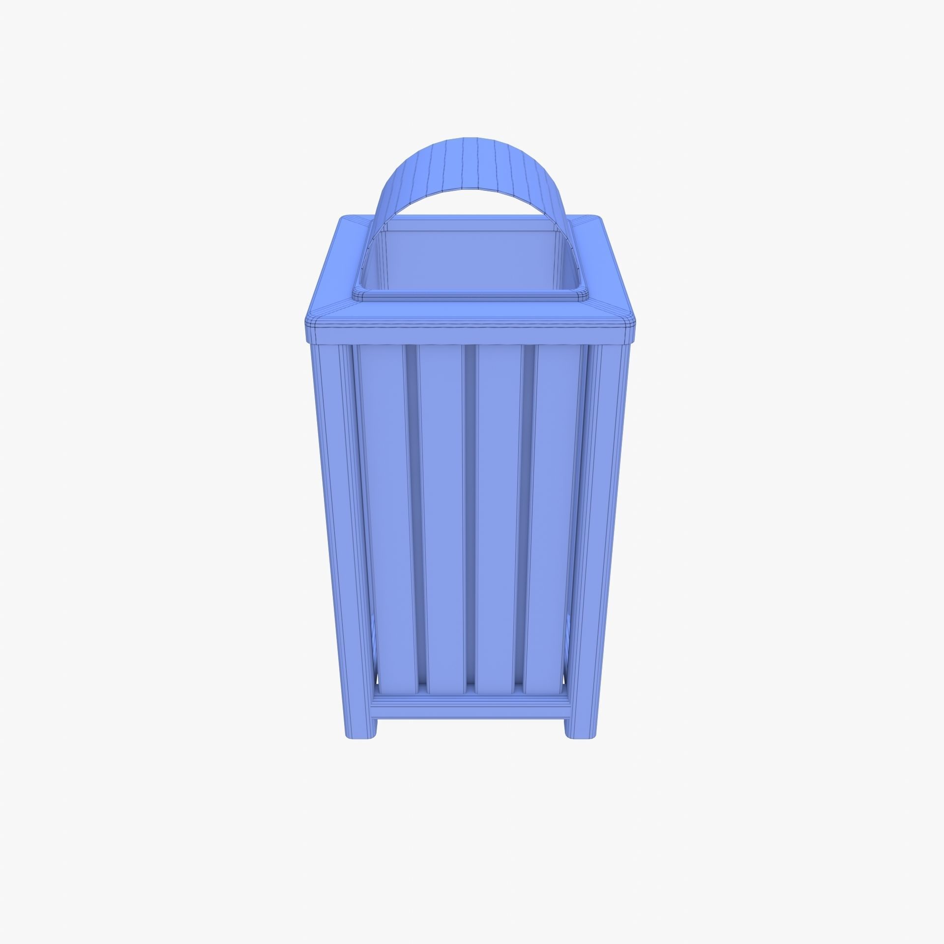 Trash can v3 3D model_13
