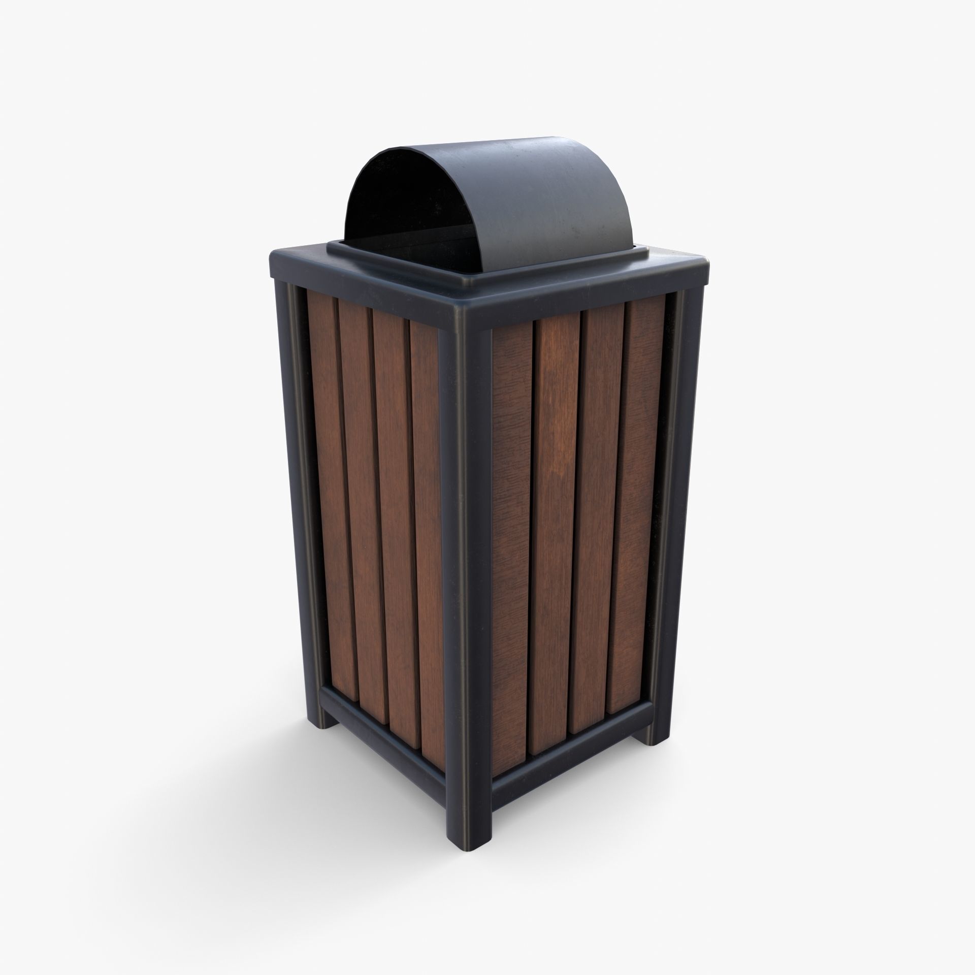 Trash can v3 3D model_3