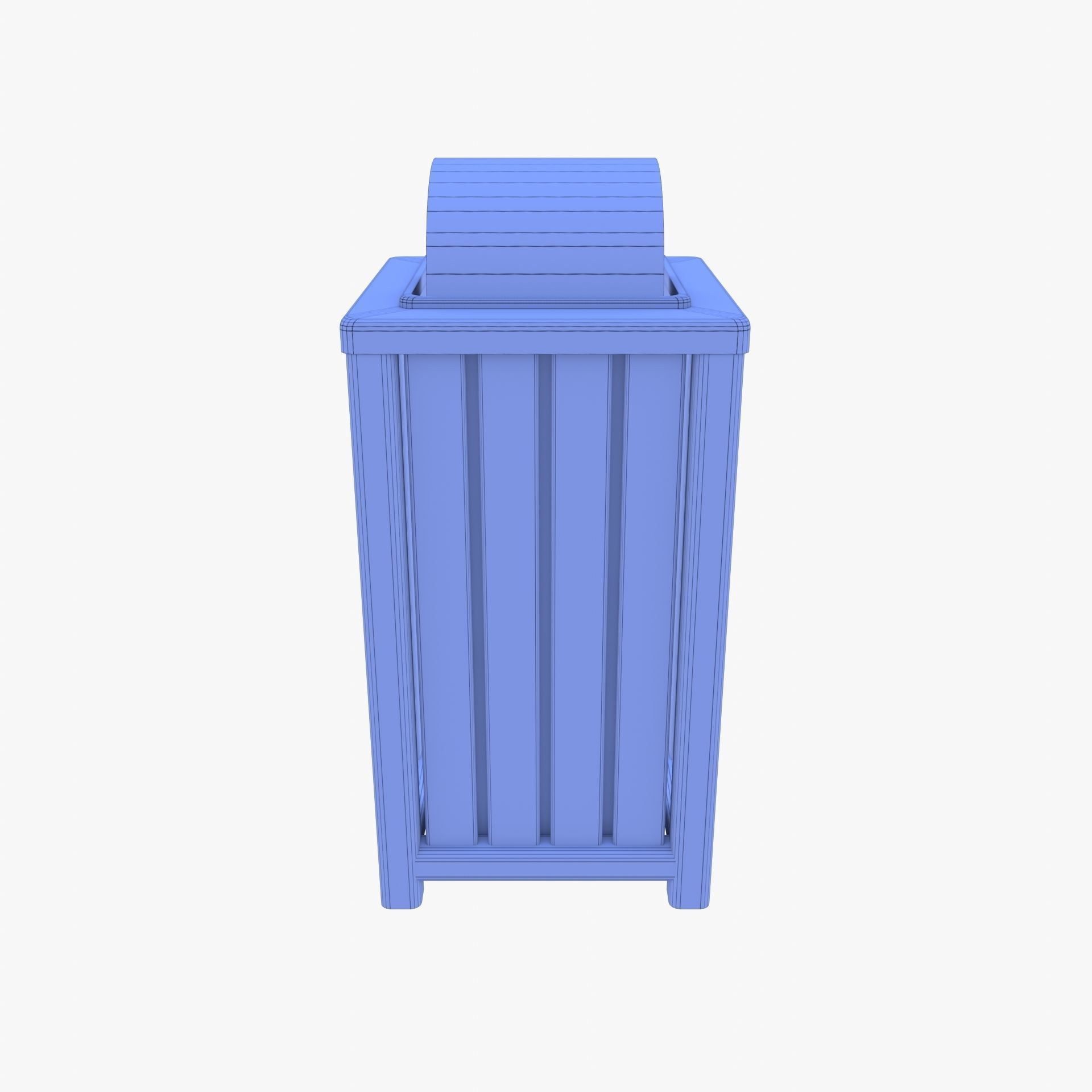 Trash can v3 3D model_11