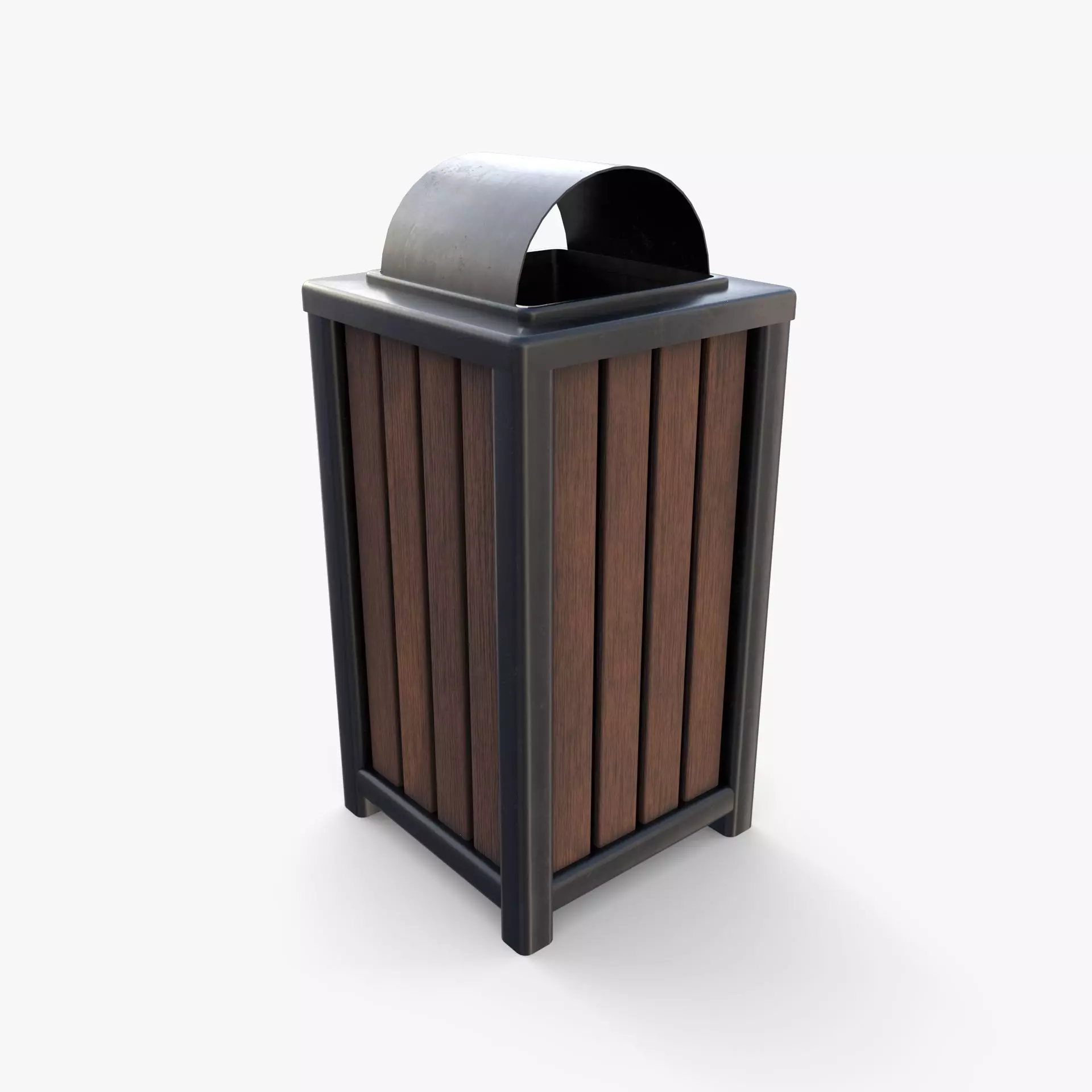 Trash can v3 3D model_0