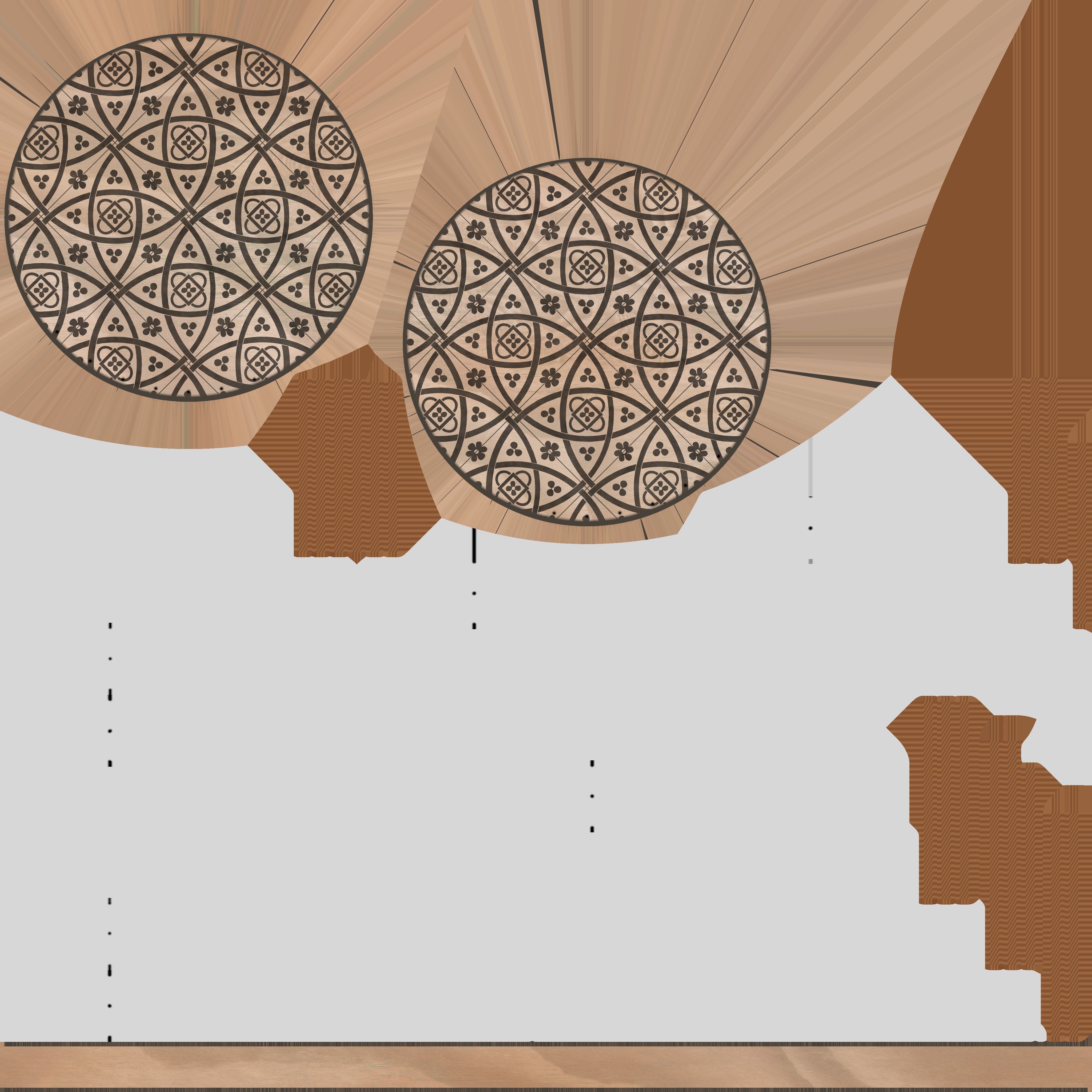 Flower Of Life Chime Low-poly 3D model_15